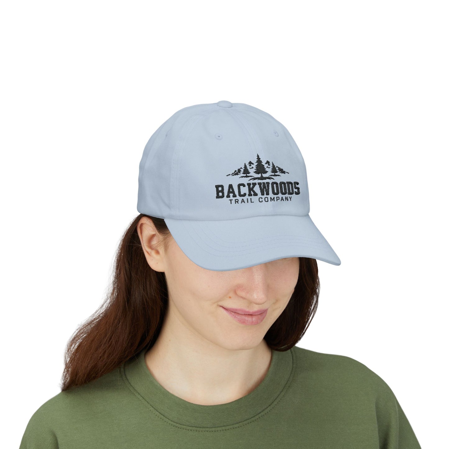 Backwoods Trail Company Classic Dad Cap (Black Logo)