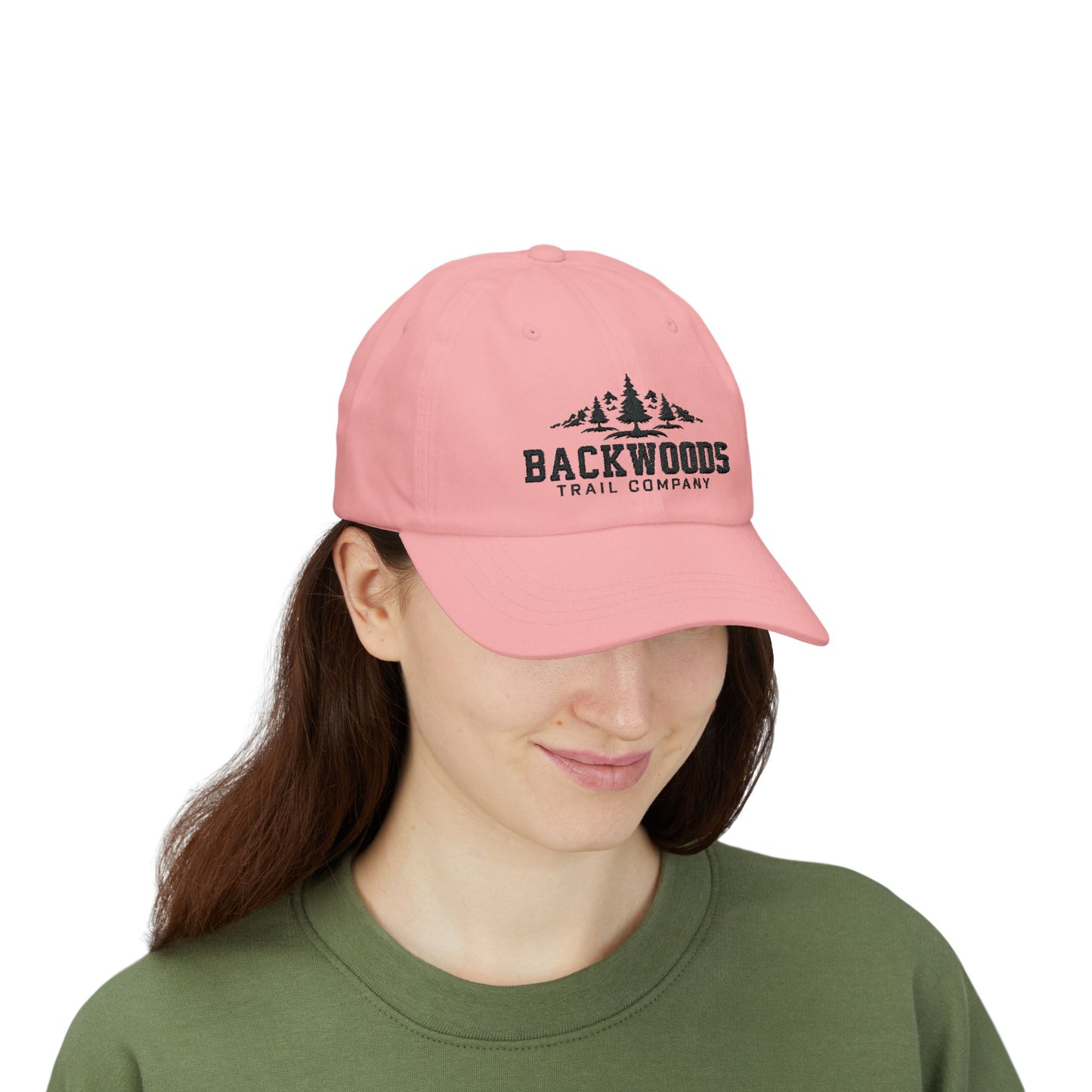 Backwoods Trail Company Classic Dad Cap (Black Logo)