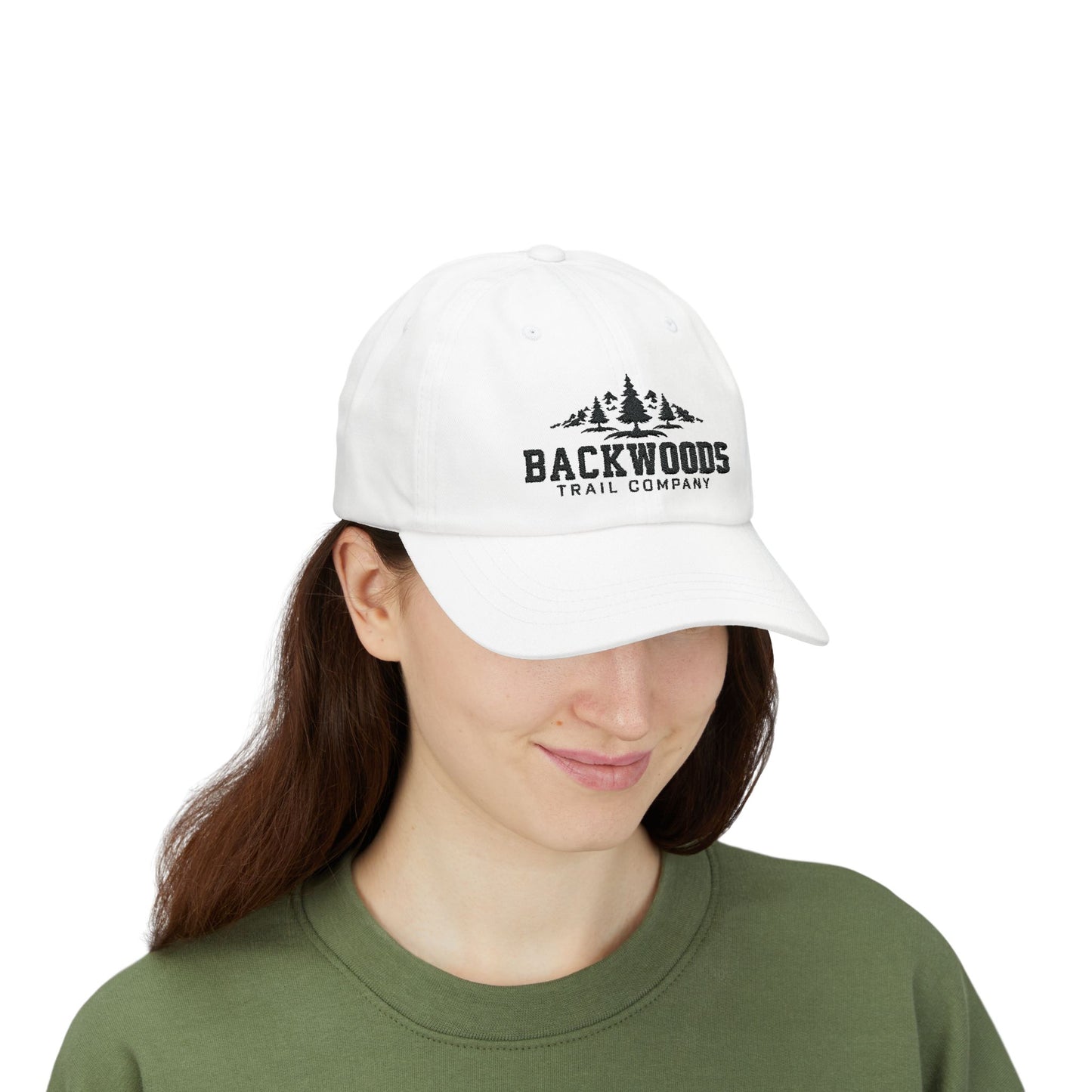 Backwoods Trail Company Classic Dad Cap (Black Logo)