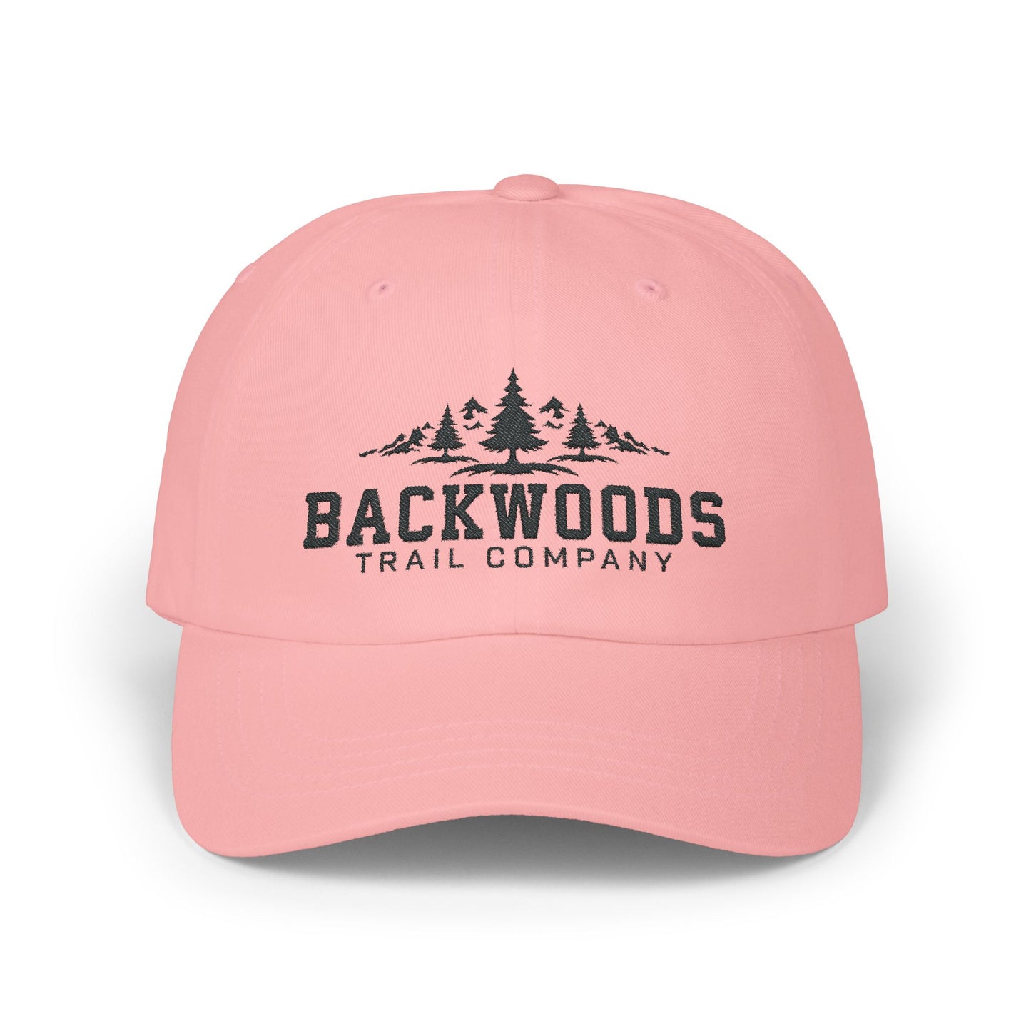 Backwoods Trail Company Classic Dad Cap (Black Logo)