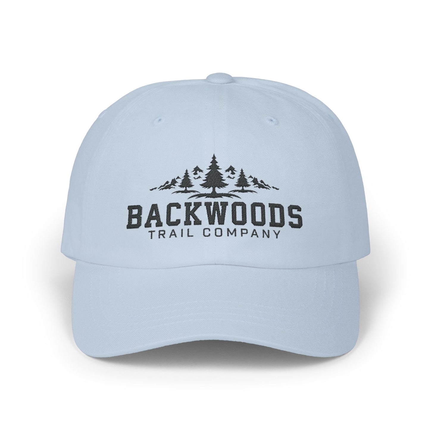 Backwoods Trail Company Classic Dad Cap (Black Logo)