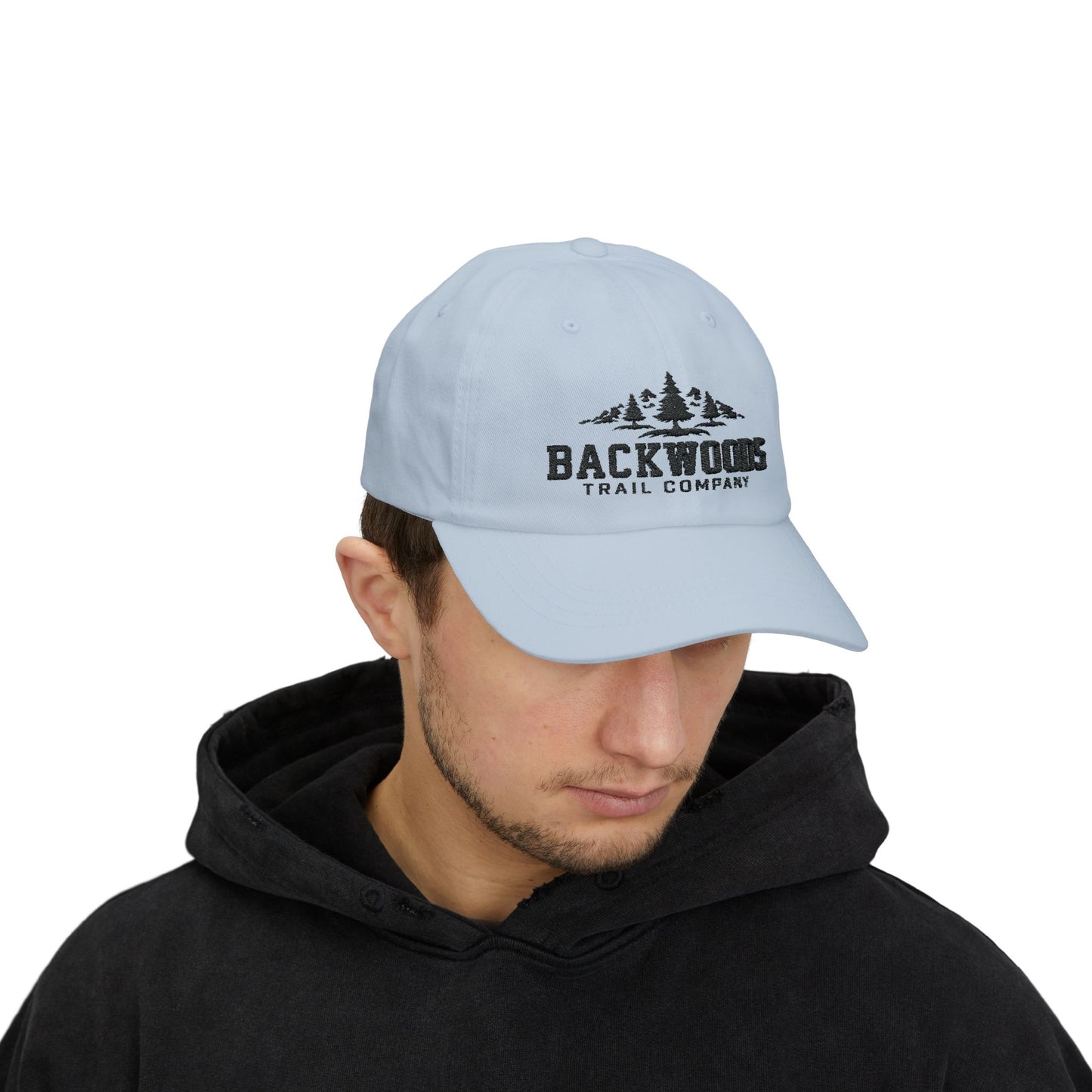 Backwoods Trail Company Classic Dad Cap (Black Logo)