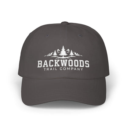 Backwoods Trail Company Classic Dad Cap (White Logo)