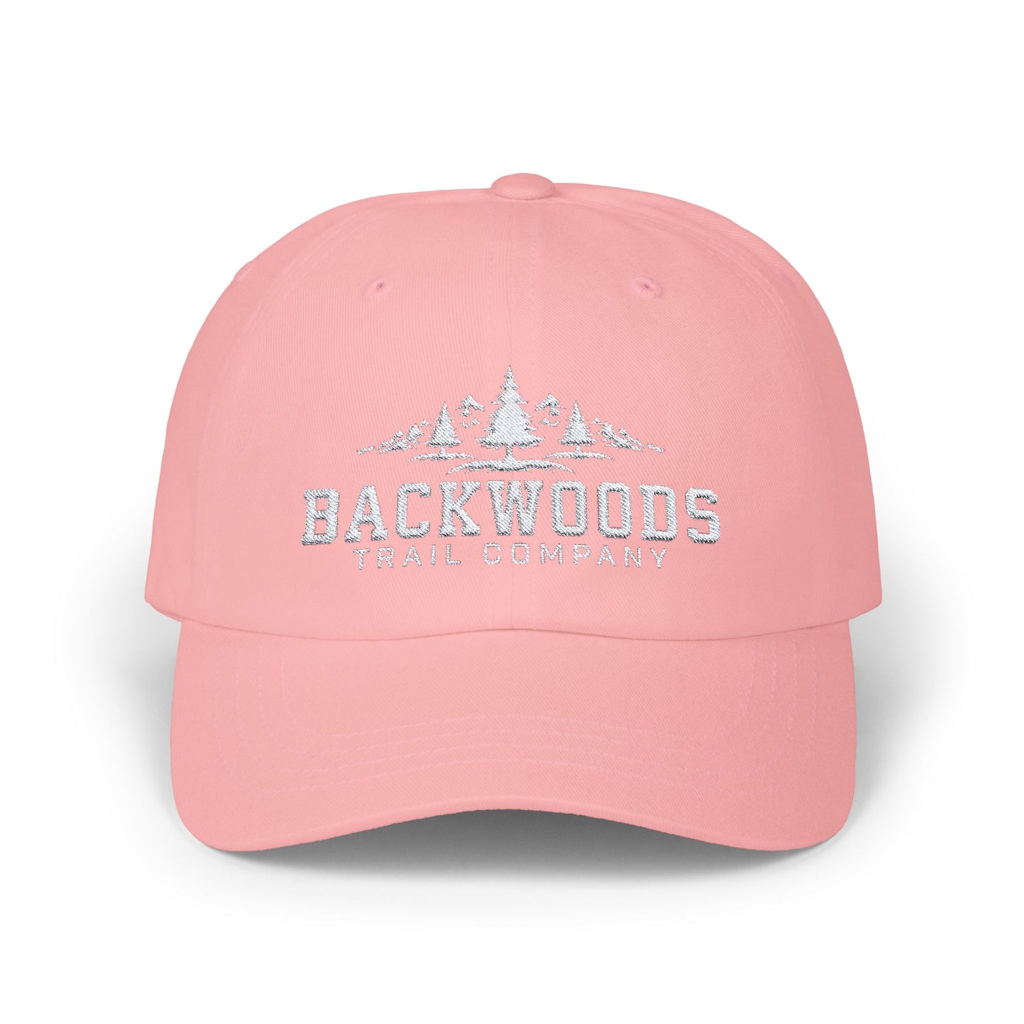 Backwoods Trail Company Classic Dad Cap (White Logo)