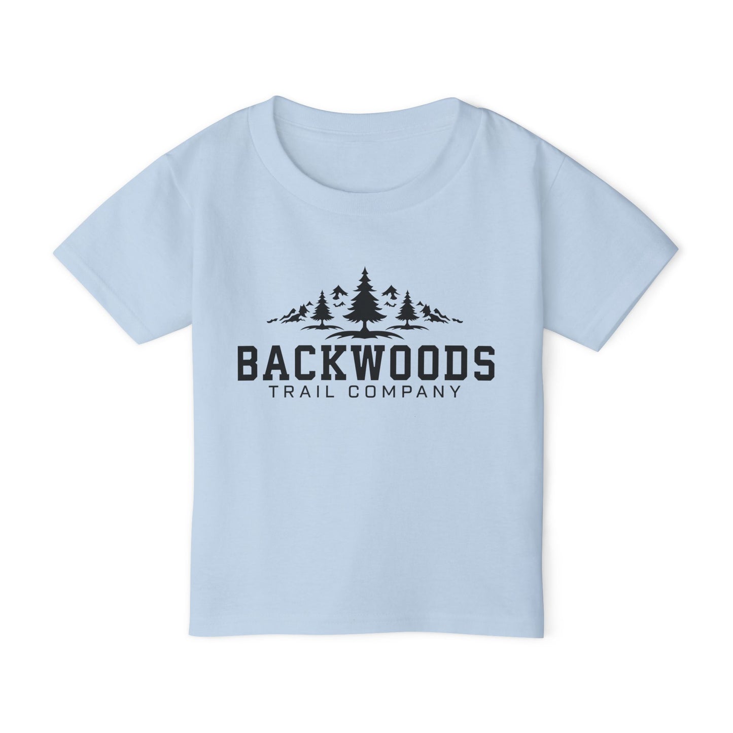 Backwoods Trail Company Heavy Cotton™ Toddler T-shirt (Black Logo)