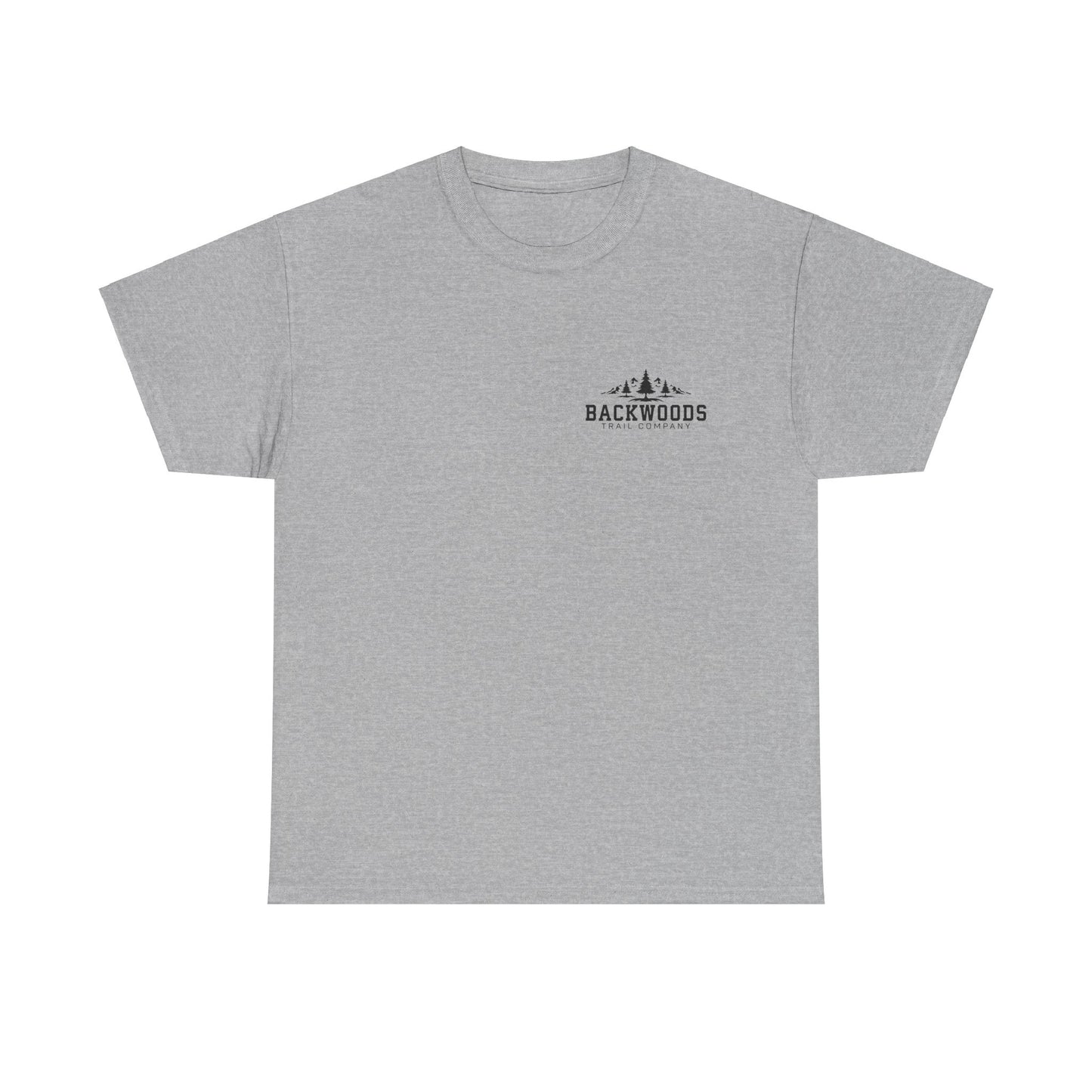 Backwoods Trail Company Heavy Cotton Tee (Black Logo)