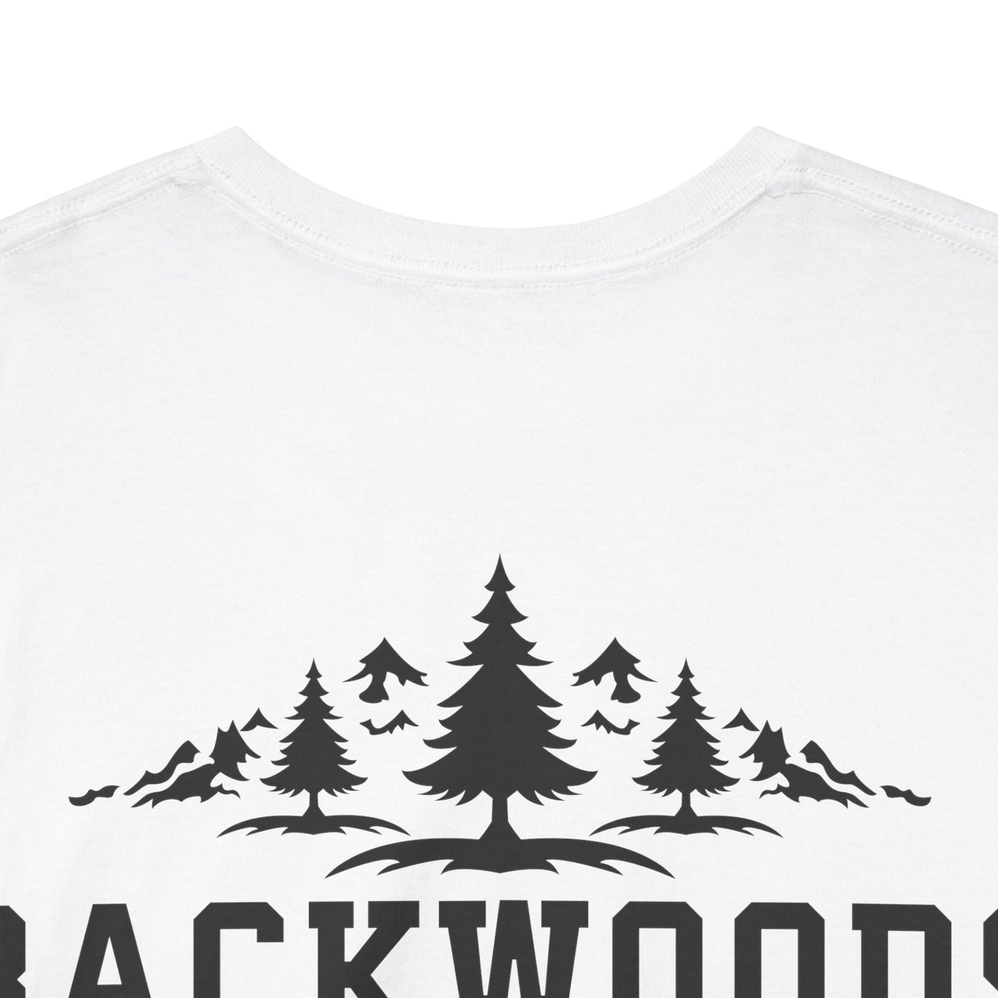 Backwoods Trail Company Heavy Cotton Tee (Black Logo)