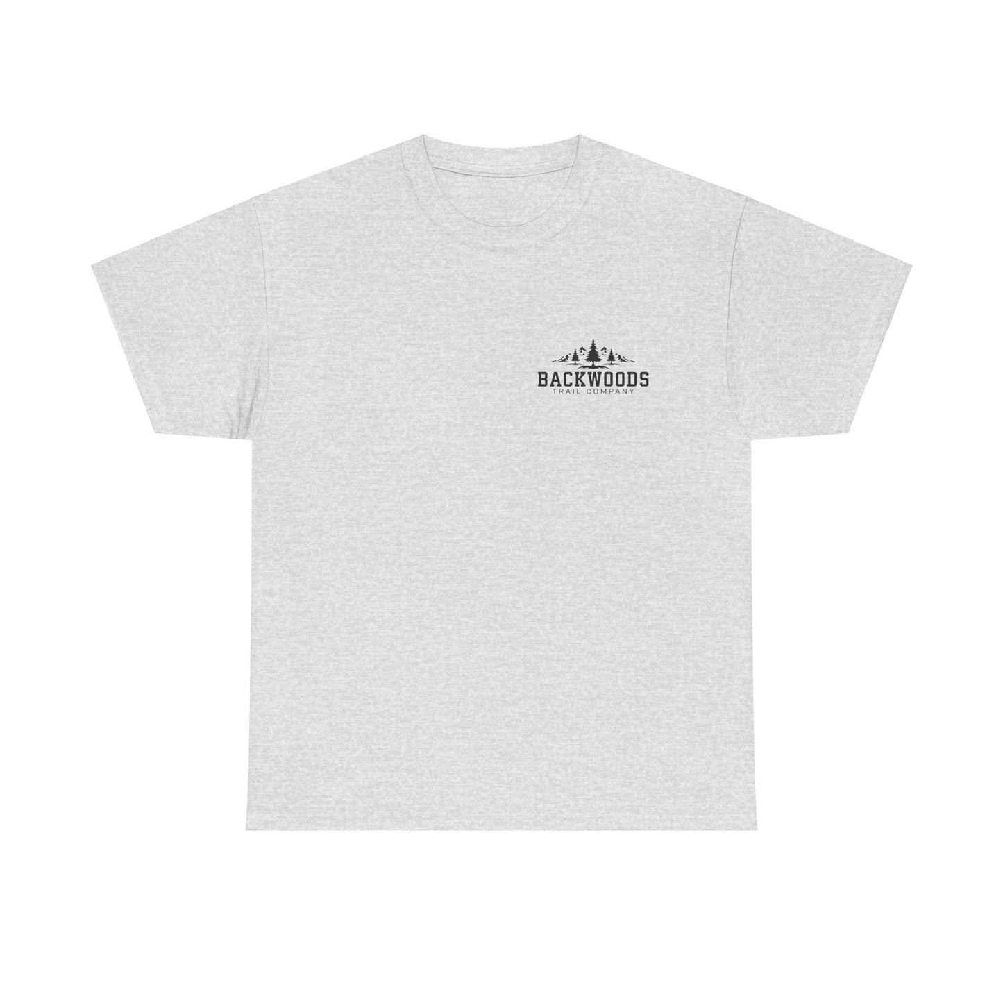 Backwoods Trail Company Heavy Cotton Tee (Black Logo)