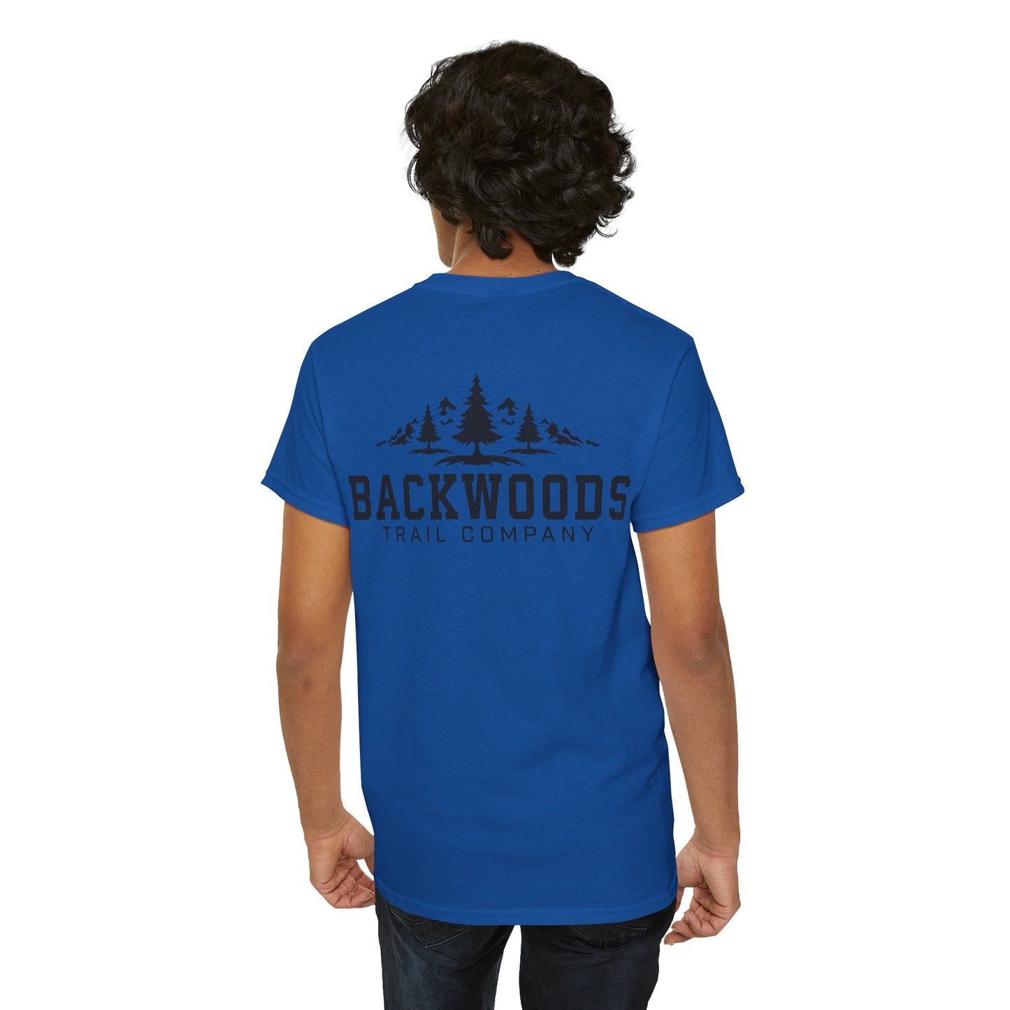 Backwoods Trail Company Heavy Cotton Tee (Black Logo)