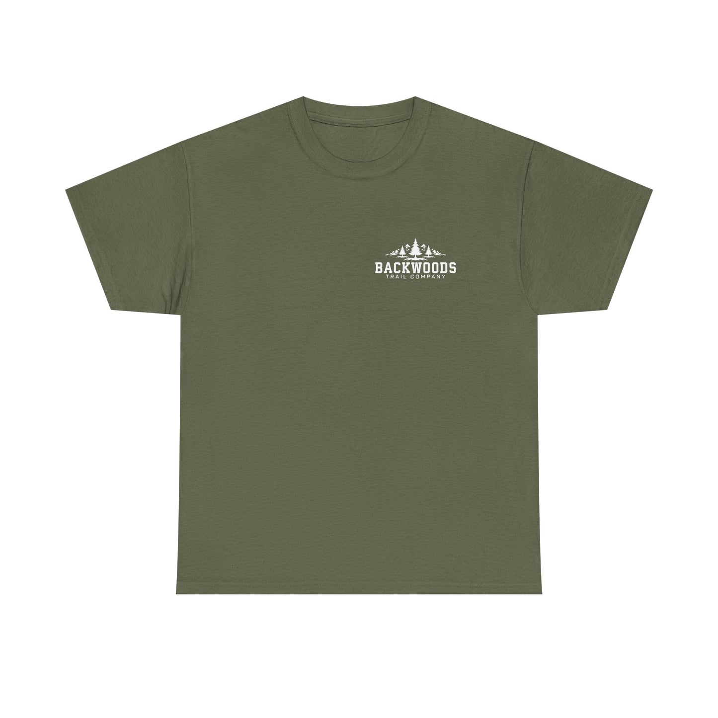 Backwoods Trail Company Heavy Cotton Tee (White Logo)