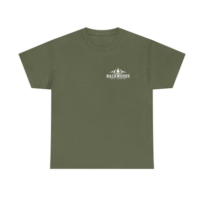 Backwoods Trail Company Heavy Cotton Tee (White Logo)
