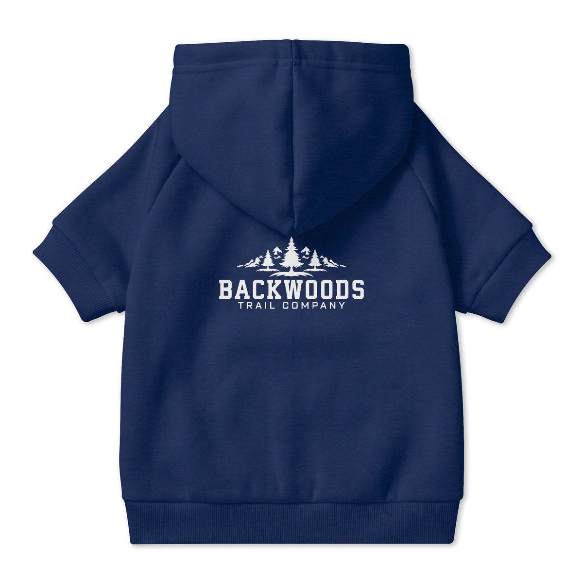 Backwoods - Pet Hoodie (White Logo)