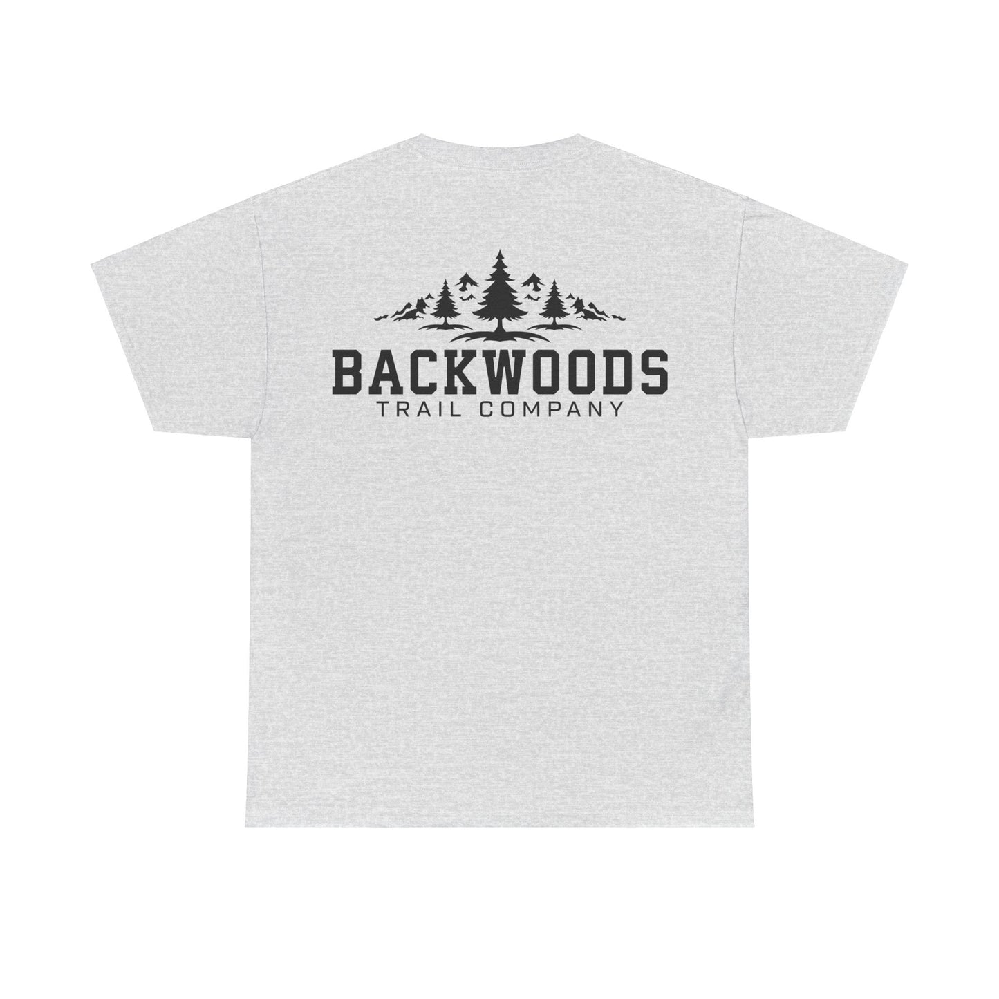 Backwoods Trail Company Heavy Cotton Tee (Black Logo)