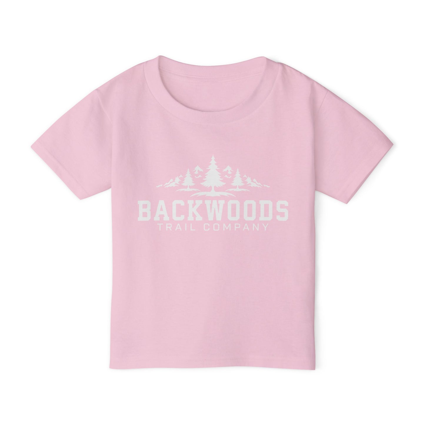 Backwoods Trail Company Heavy Cotton™ Toddler T-shirt (White Logo)