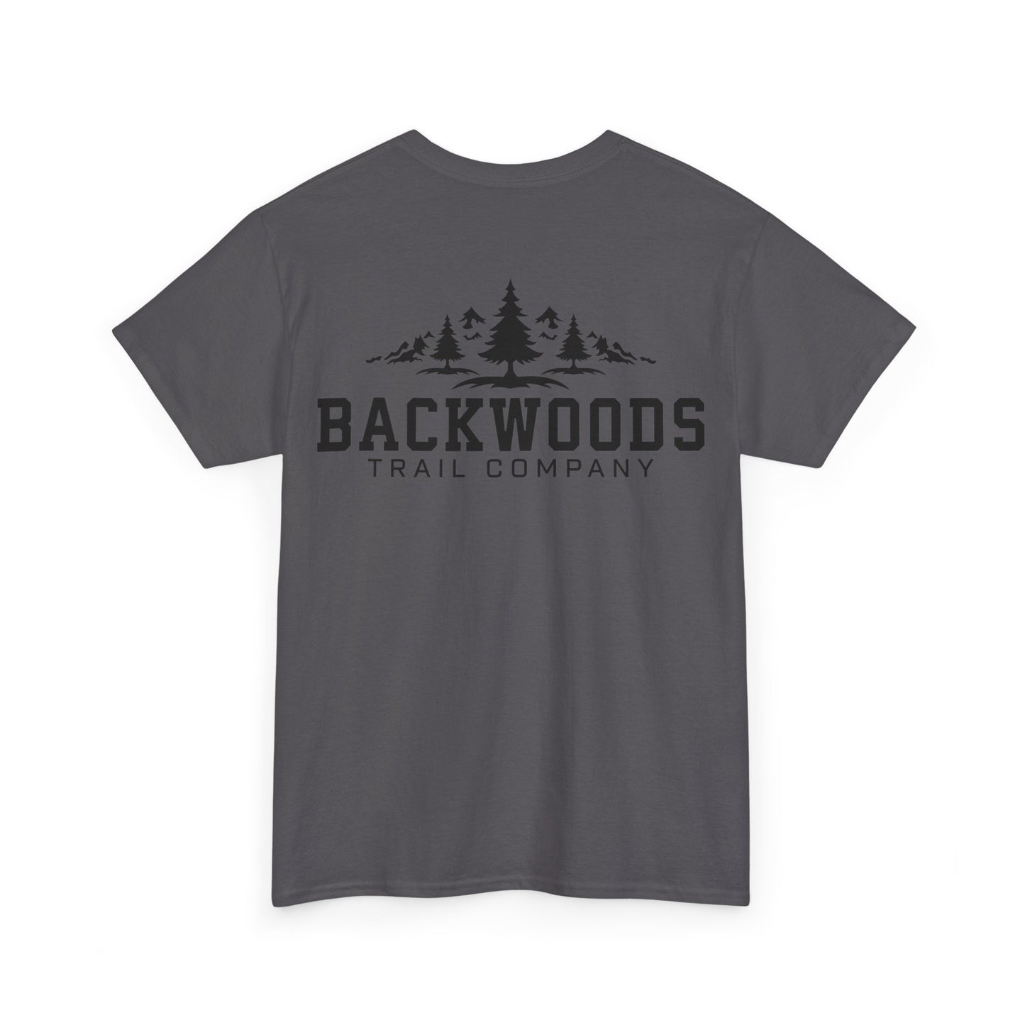 Backwoods Trail Company Heavy Cotton Tee (Black Logo)