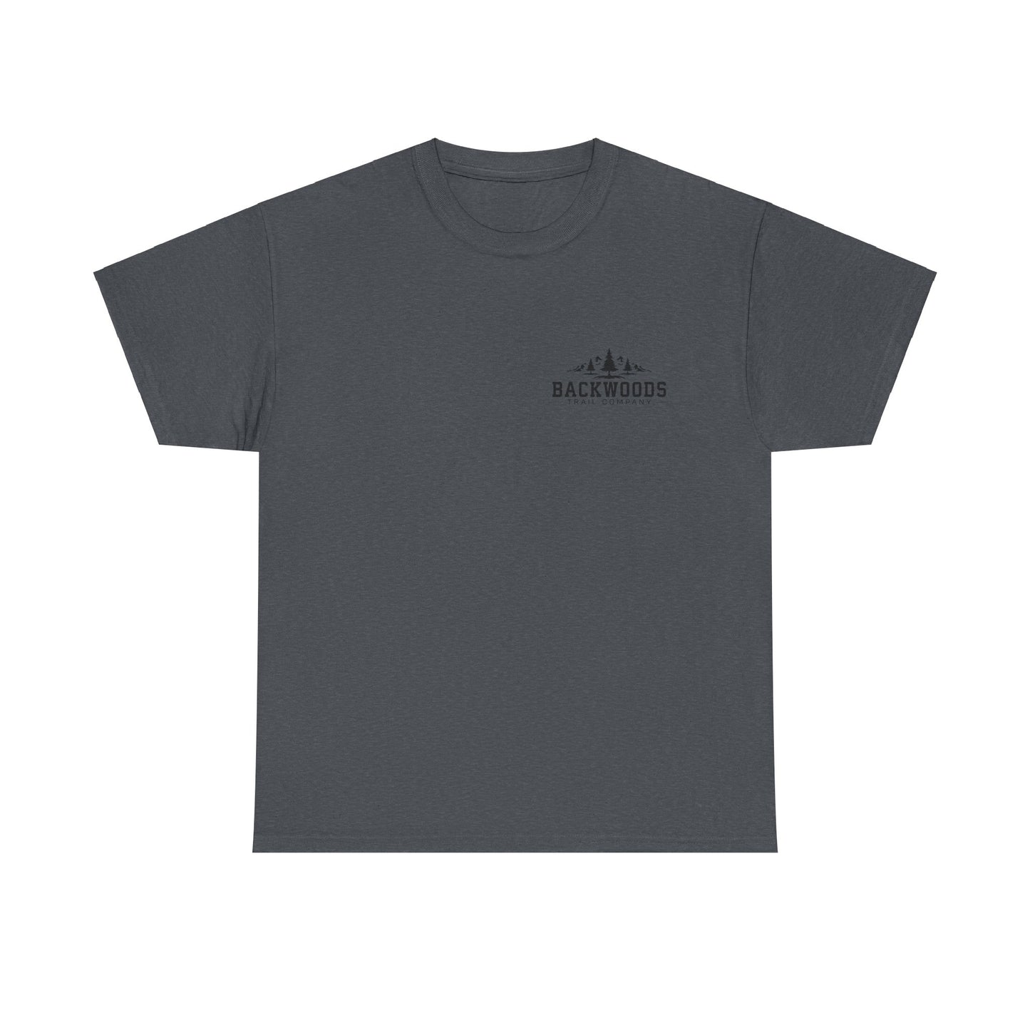 Backwoods Trail Company Heavy Cotton Tee (Black Logo)