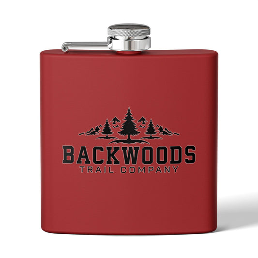 Backwoods Trail Company Steel Flask, 6oz