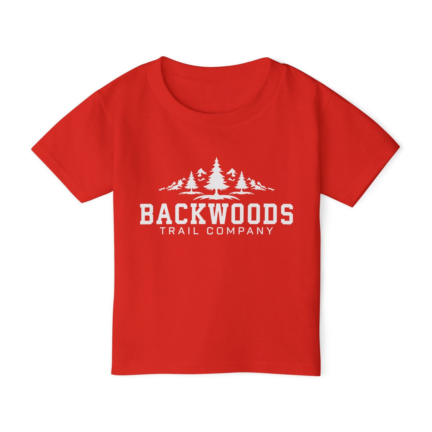 Backwoods Trail Company Heavy Cotton™ Toddler T-shirt (White Logo)