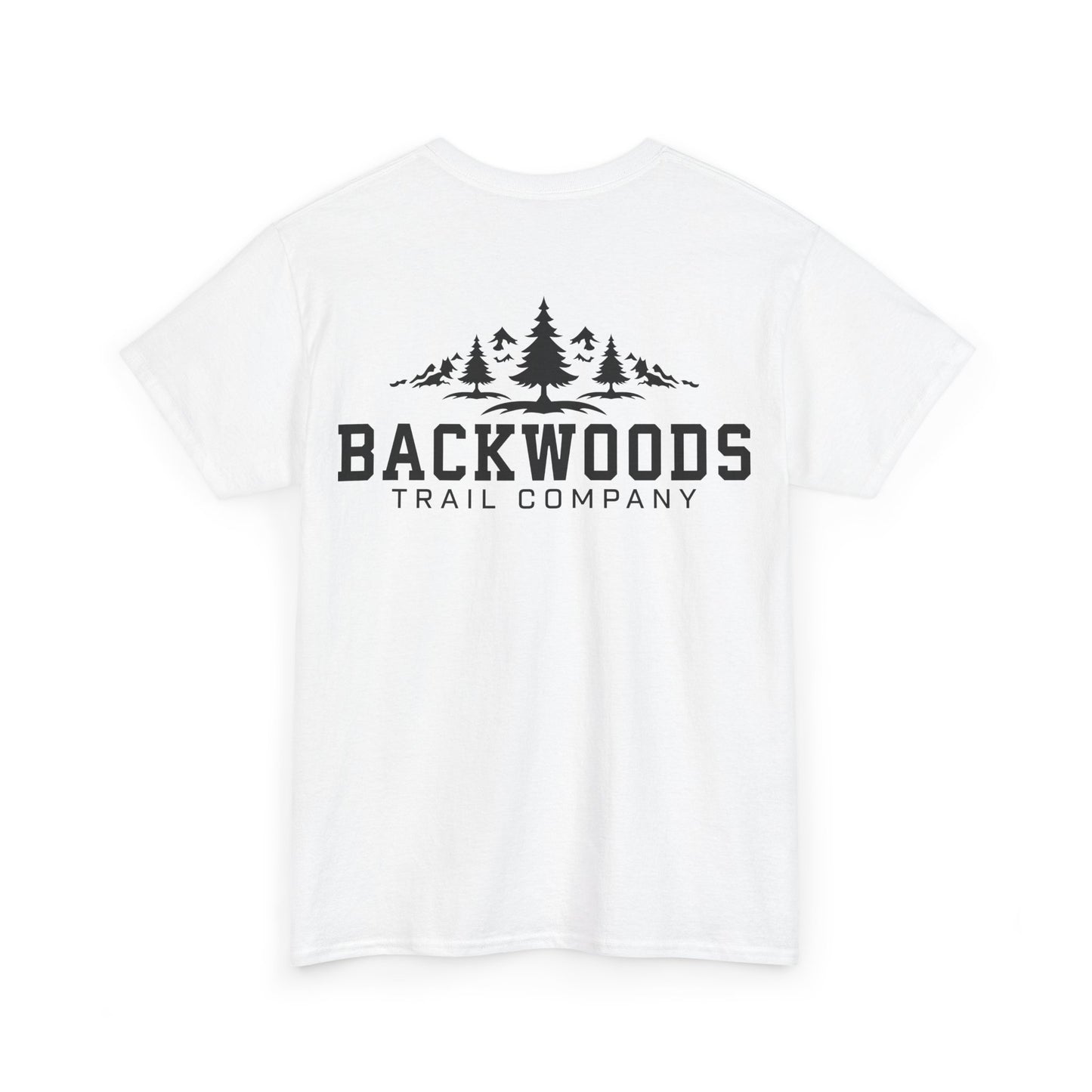 Backwoods Trail Company Heavy Cotton Tee (Black Logo)