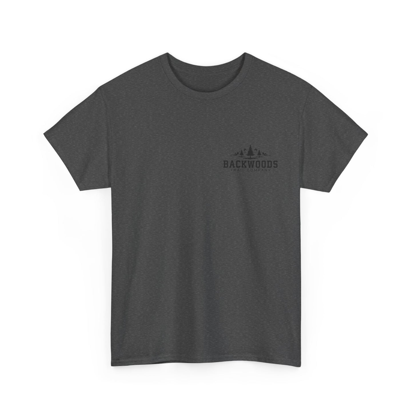 Backwoods Trail Company Heavy Cotton Tee (Black Logo)