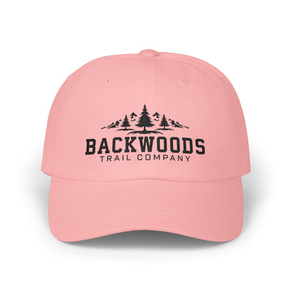 Backwoods Trail Company Classic Dad Cap (Black Logo)