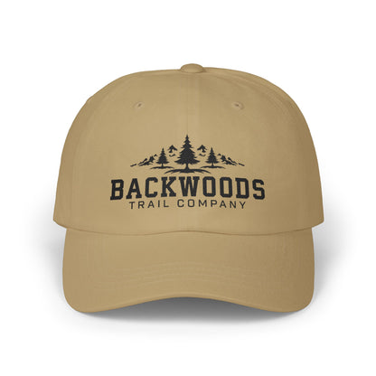 Backwoods Trail Company Classic Dad Cap (Black Logo)