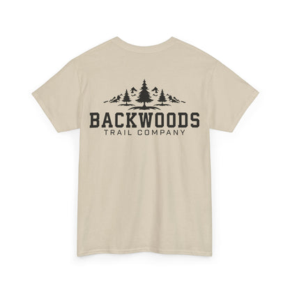 Backwoods Trail Company Heavy Cotton Tee (Black Logo)