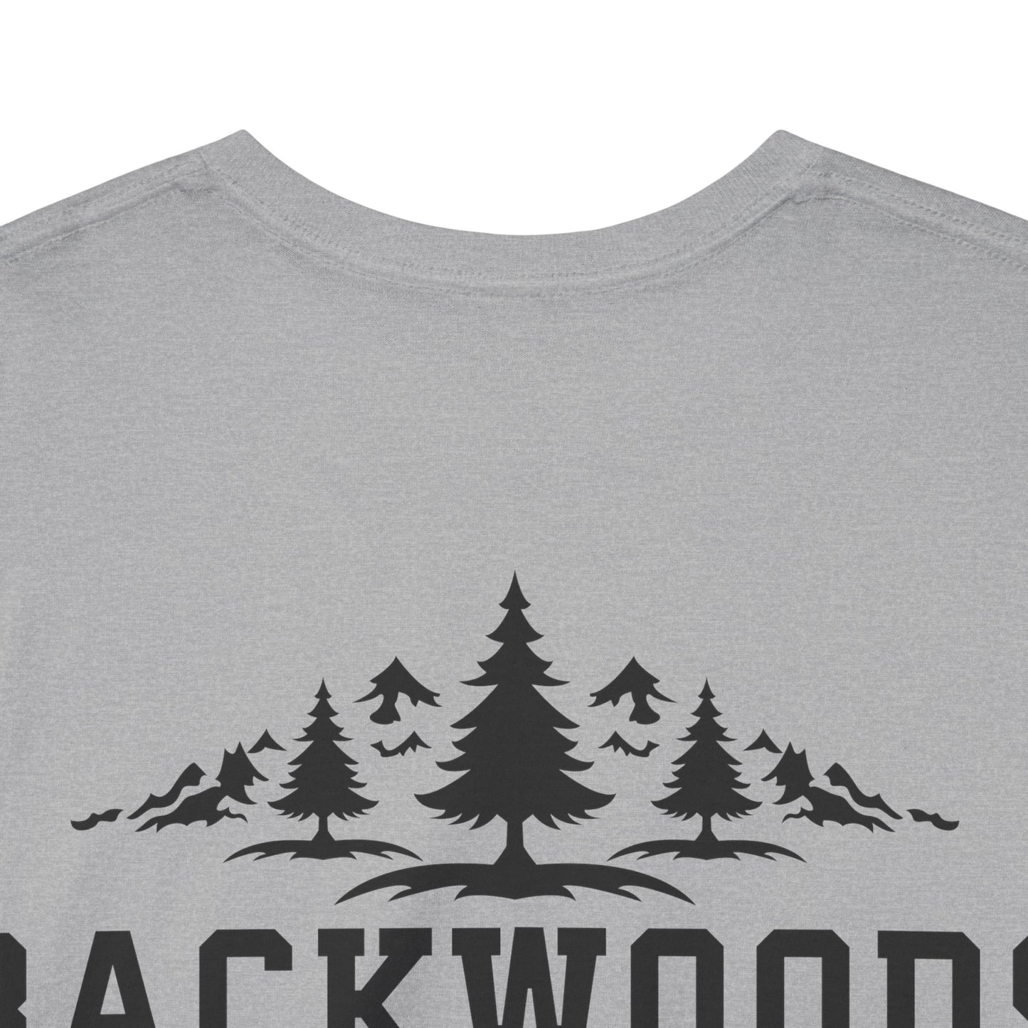 Backwoods Trail Company Heavy Cotton Tee (Black Logo)