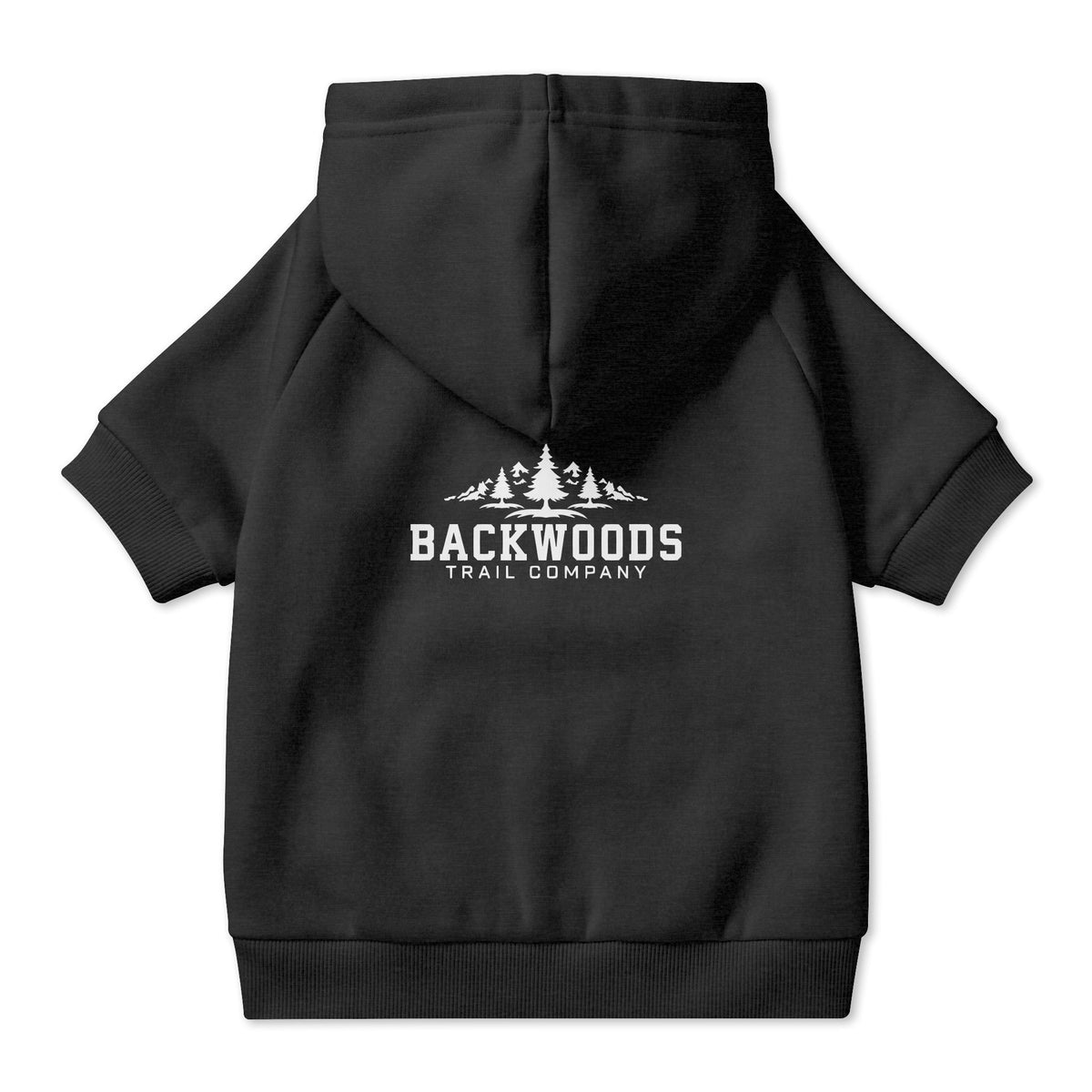 Backwoods - Pet Hoodie (White Logo)