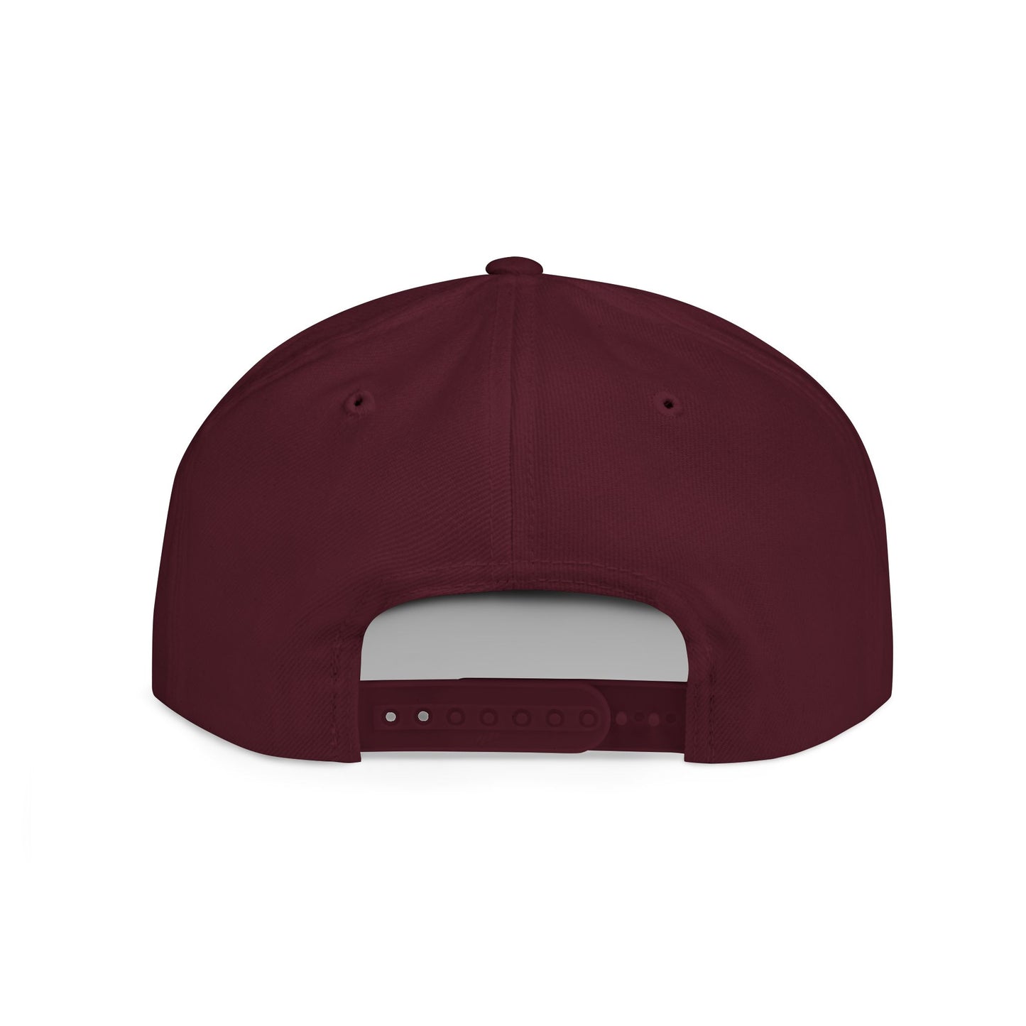 Backwoods Trail Company Flat Bill Snapback (Black Logo)