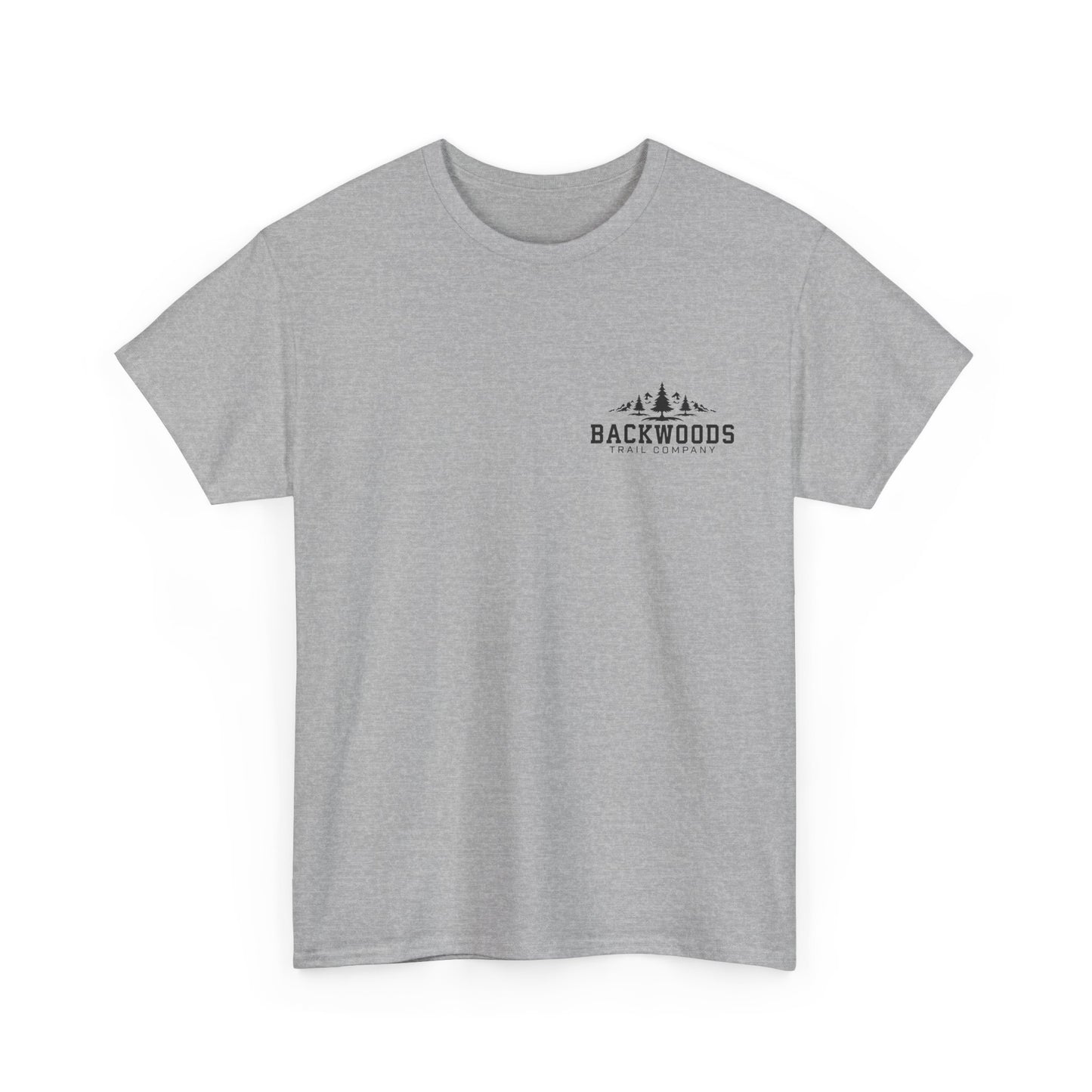 Backwoods Trail Company Heavy Cotton Tee (Black Logo)