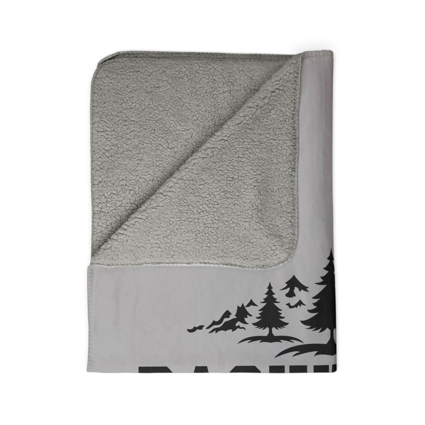 Backwoods Trail Company Fleece Sherpa Blanket