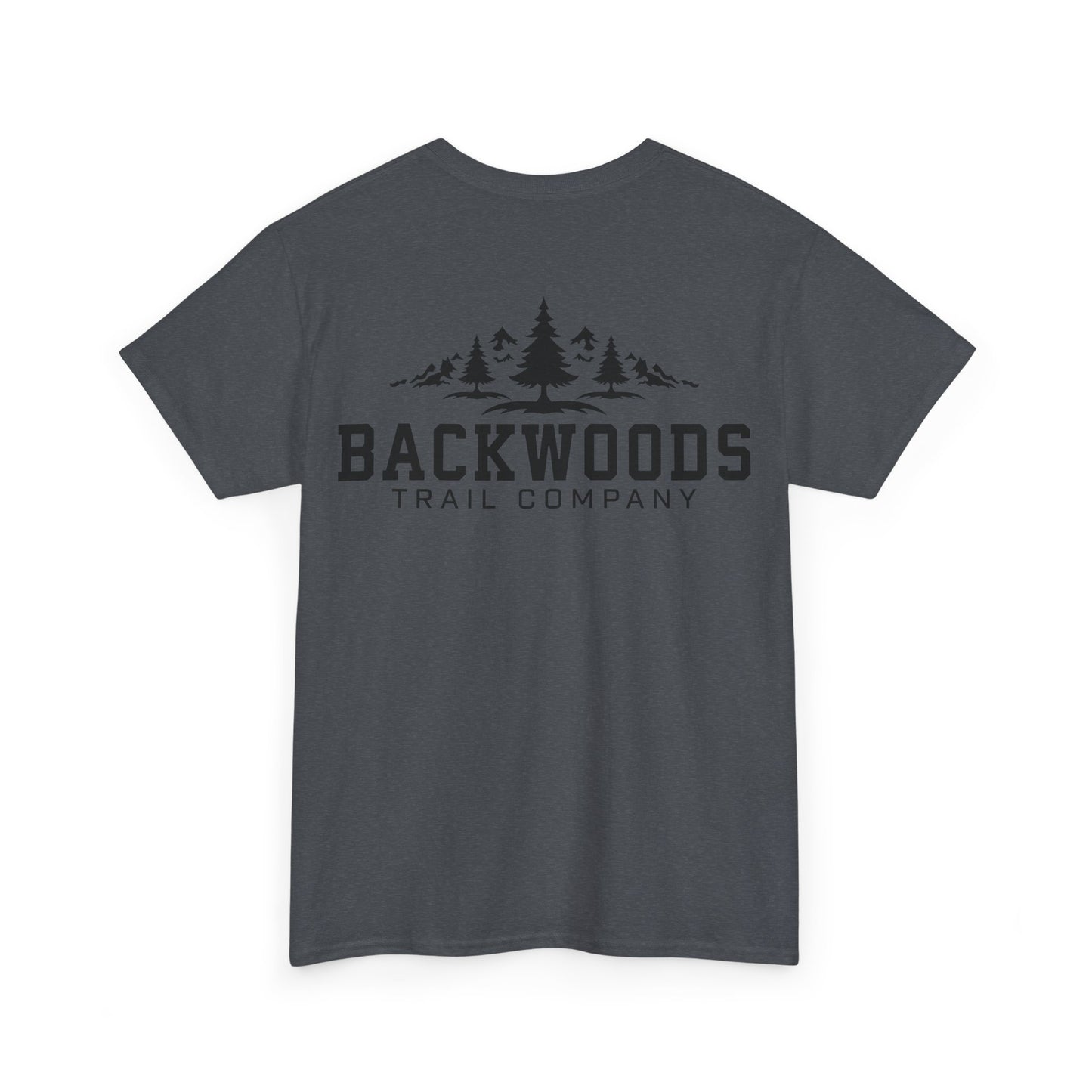 Backwoods Trail Company Heavy Cotton Tee (Black Logo)