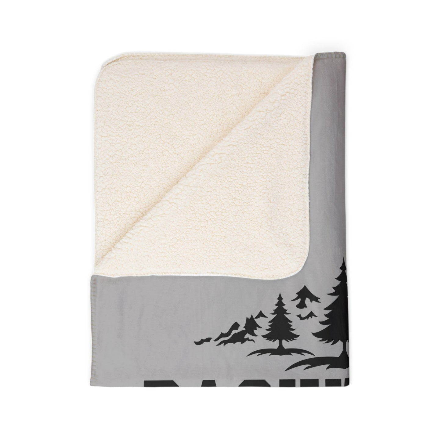 Backwoods Trail Company Fleece Sherpa Blanket