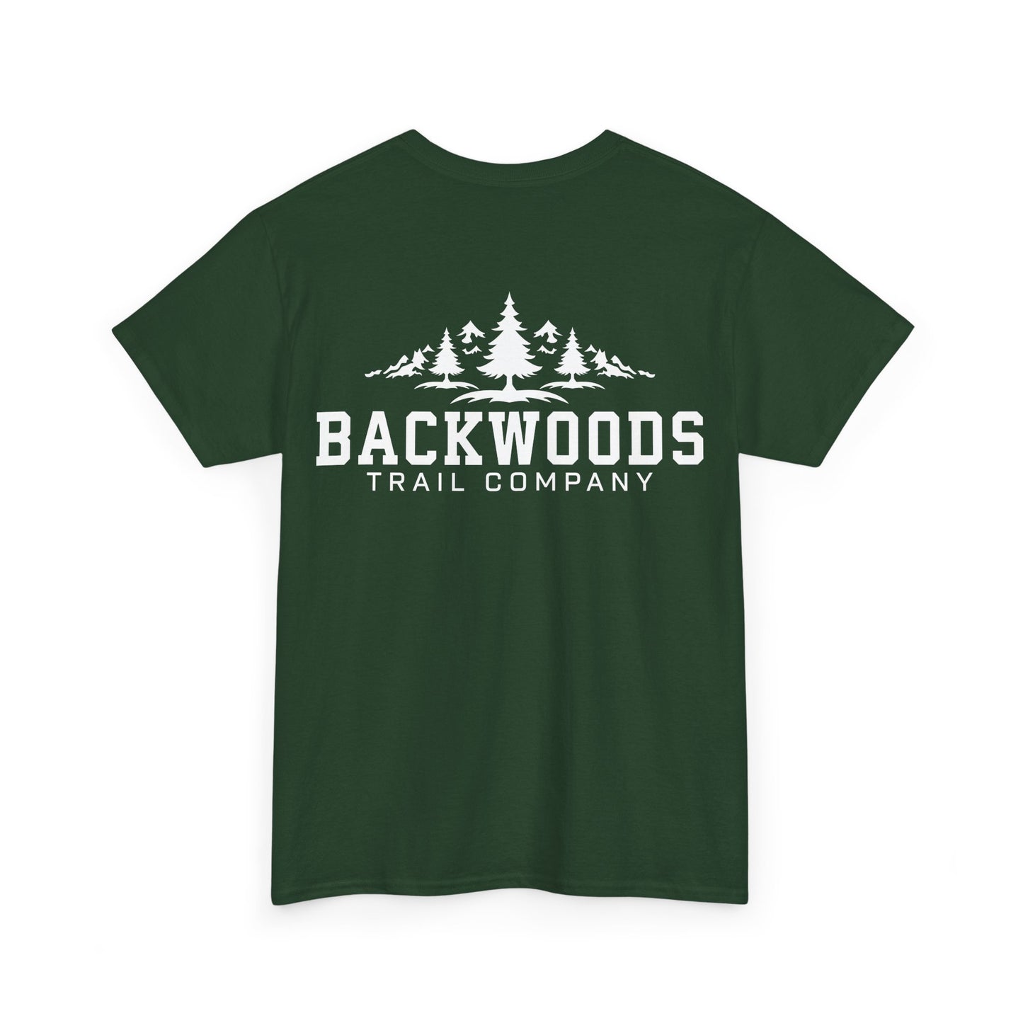 Backwoods Trail Company Heavy Cotton Tee (White Logo)