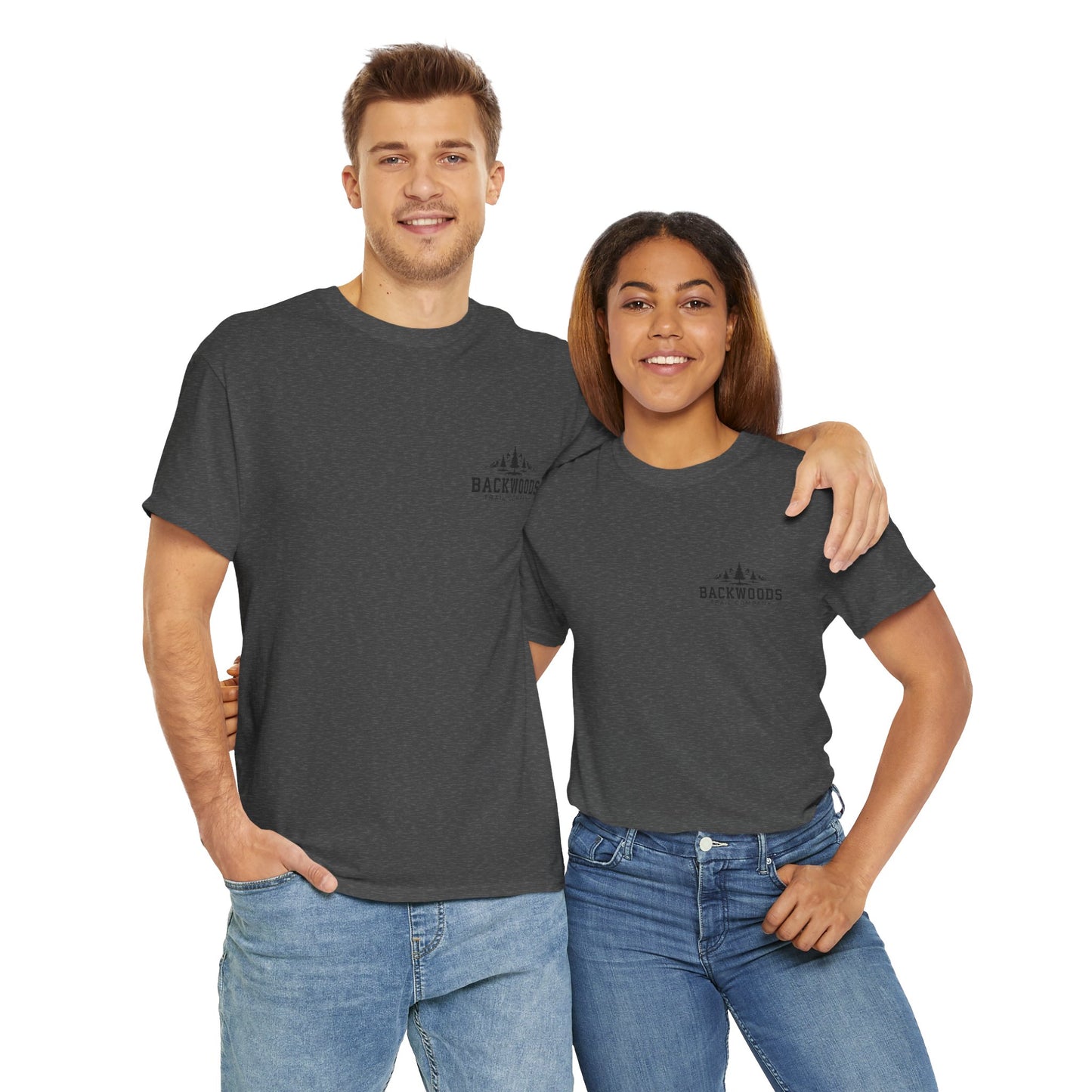 Backwoods Trail Company Heavy Cotton Tee (Black Logo)