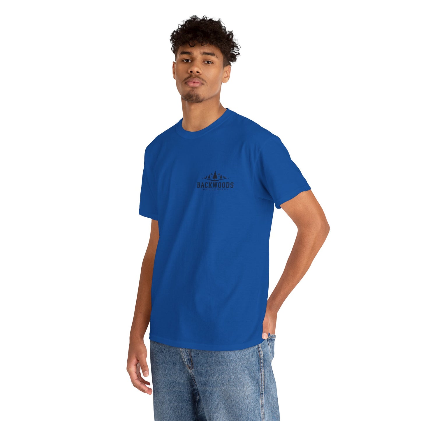 Backwoods Trail Company Heavy Cotton Tee (Black Logo)