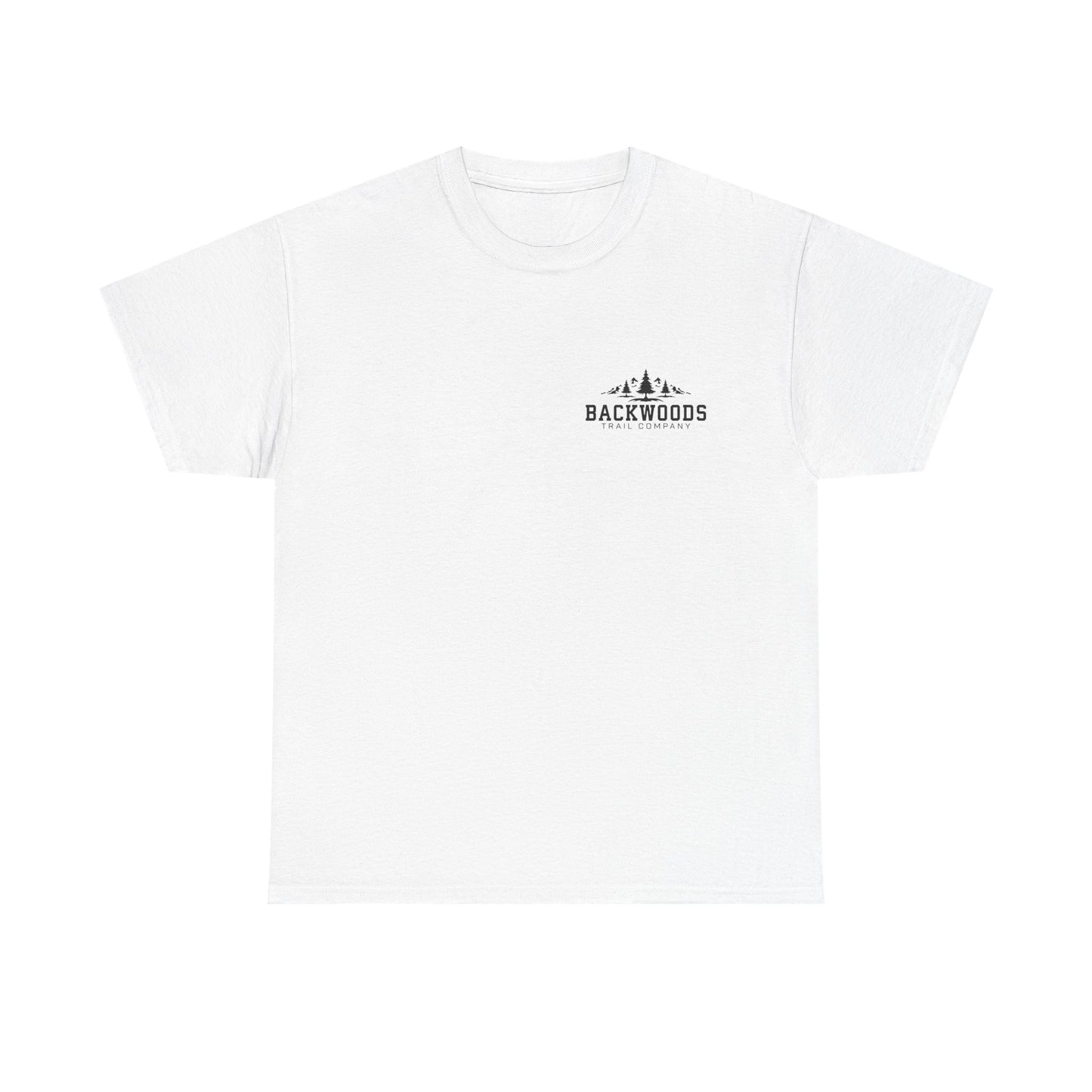Backwoods Trail Company Heavy Cotton Tee (Black Logo)