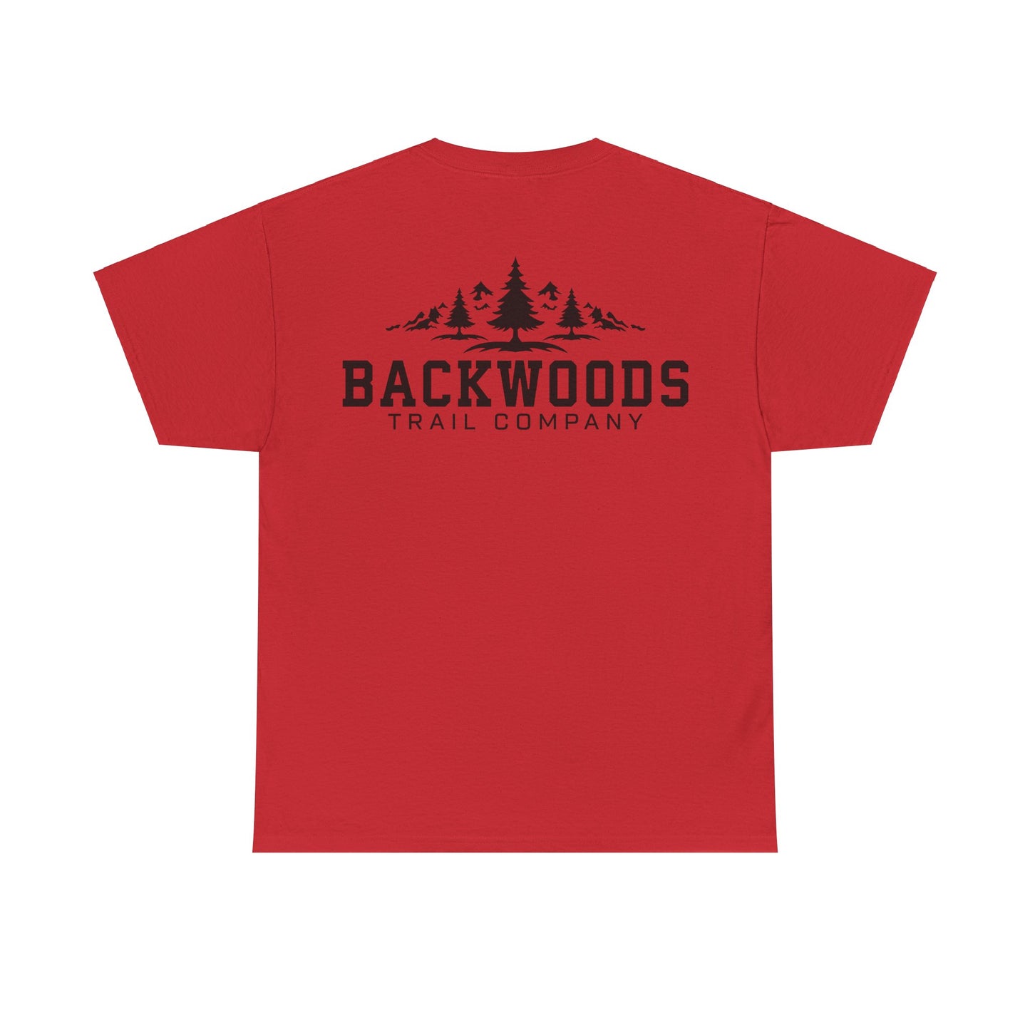 Backwoods Trail Company Heavy Cotton Tee (Black Logo)