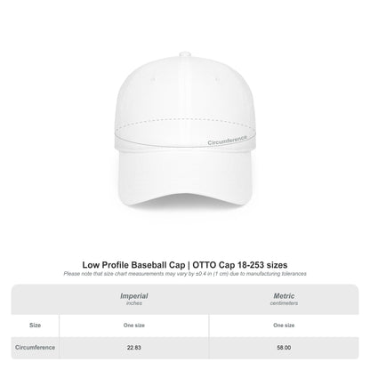 Backwoods Trail Company  Profile Baseball Cap (Black Logo)