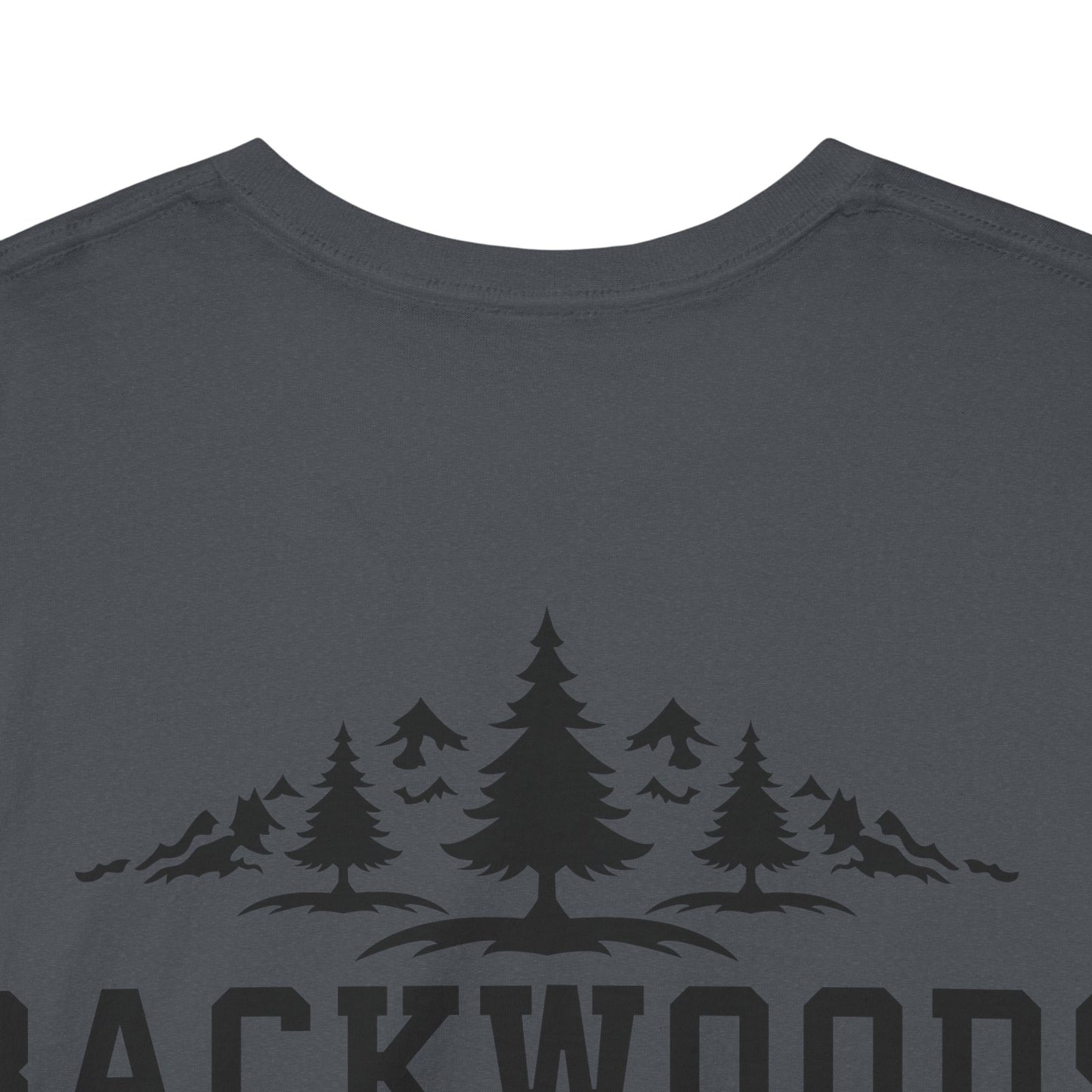 Backwoods Trail Company Heavy Cotton Tee (Black Logo)