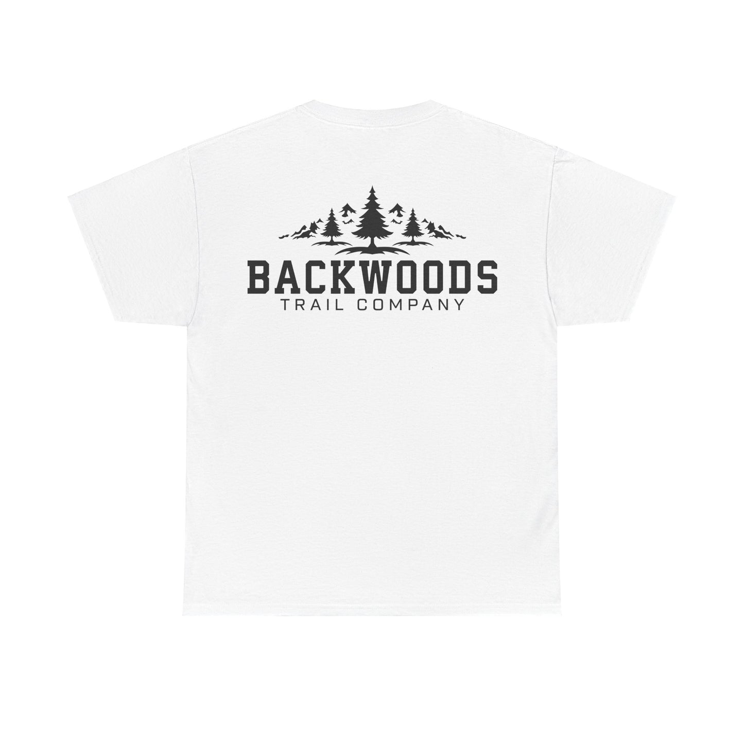 Backwoods Trail Company Heavy Cotton Tee (Black Logo)