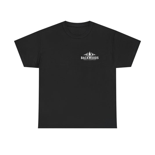 Backwoods Trail Company Heavy Cotton Tee (White Logo)