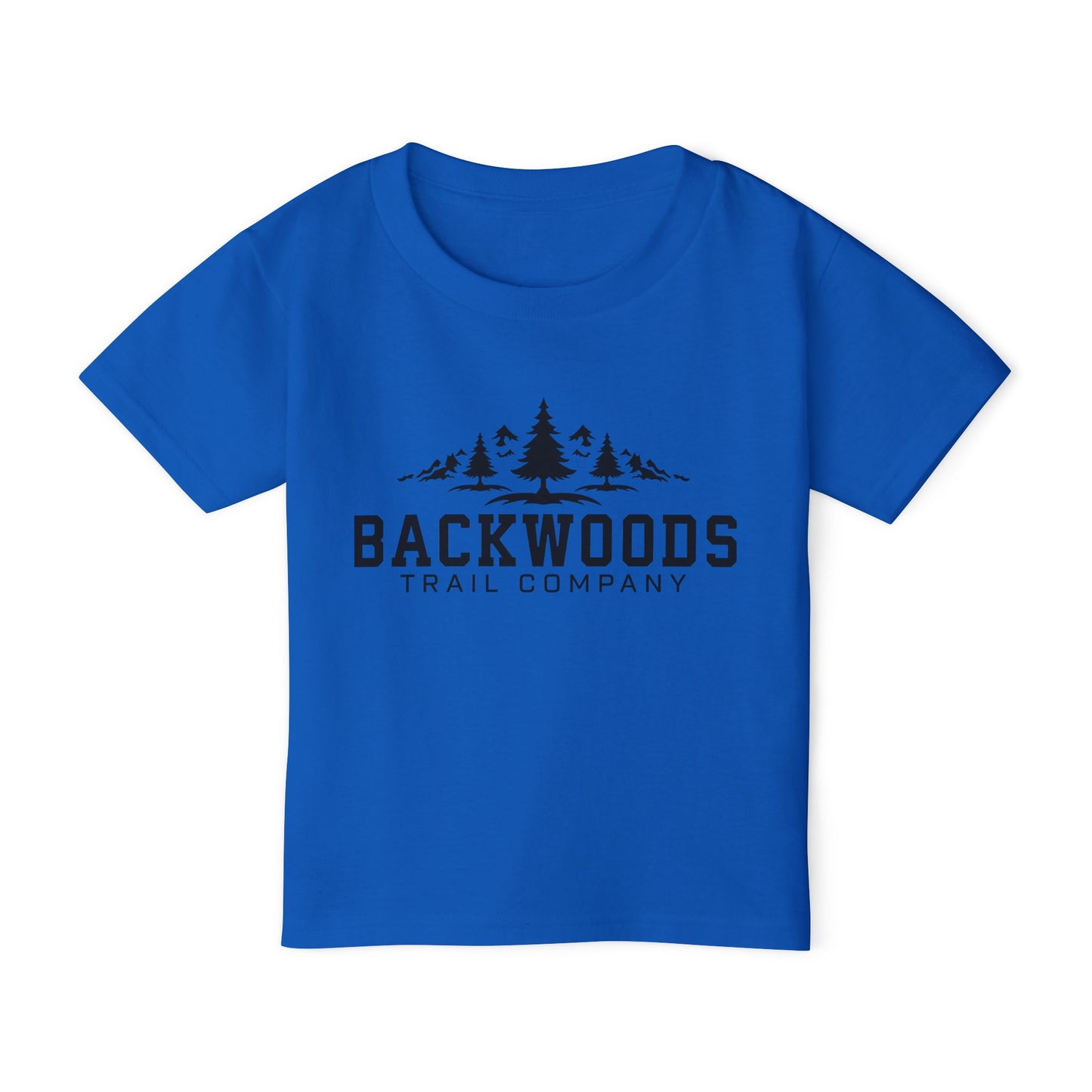 Backwoods Trail Company Heavy Cotton™ Toddler T-shirt (Black Logo)