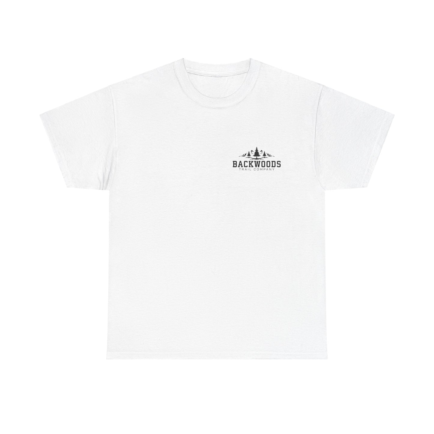 Backwoods Trail Company Heavy Cotton Tee (Black Logo)