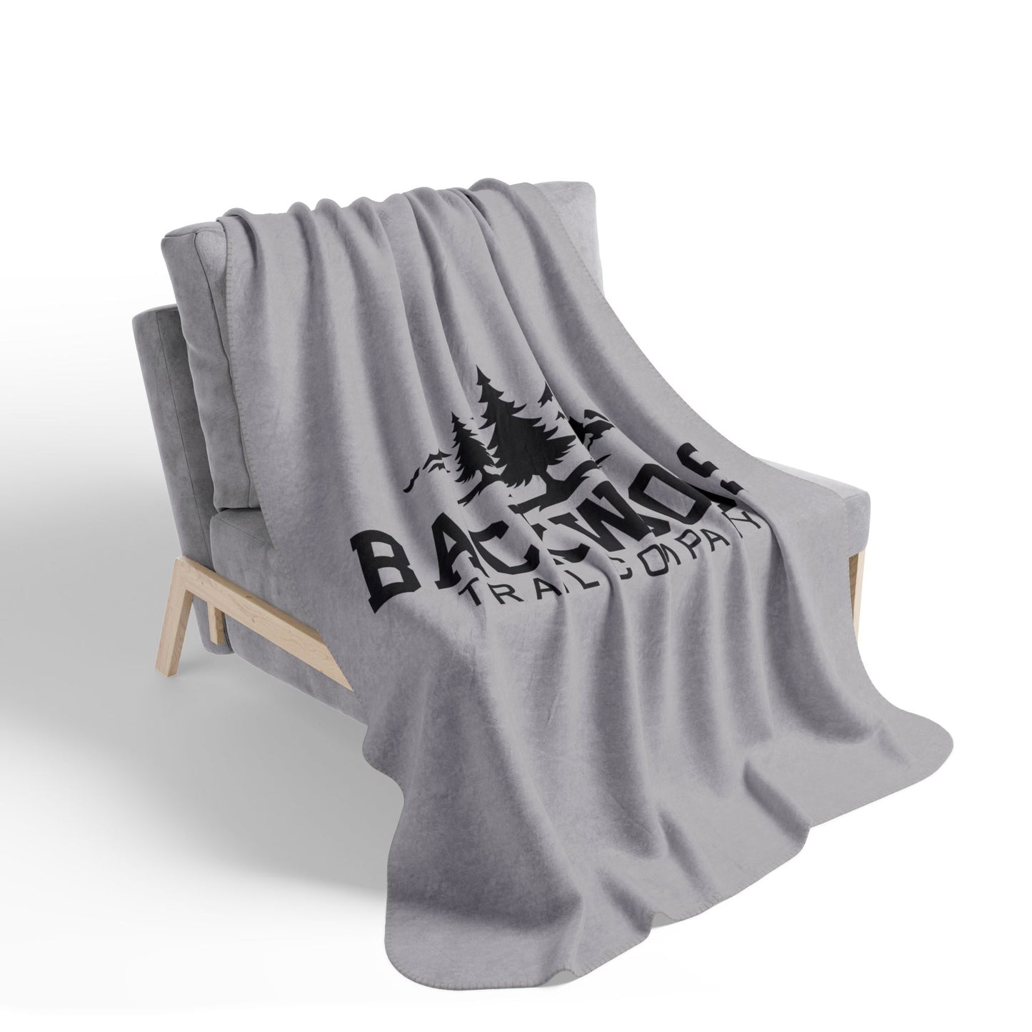 Backwoods Trail Company Fleece Sherpa Blanket