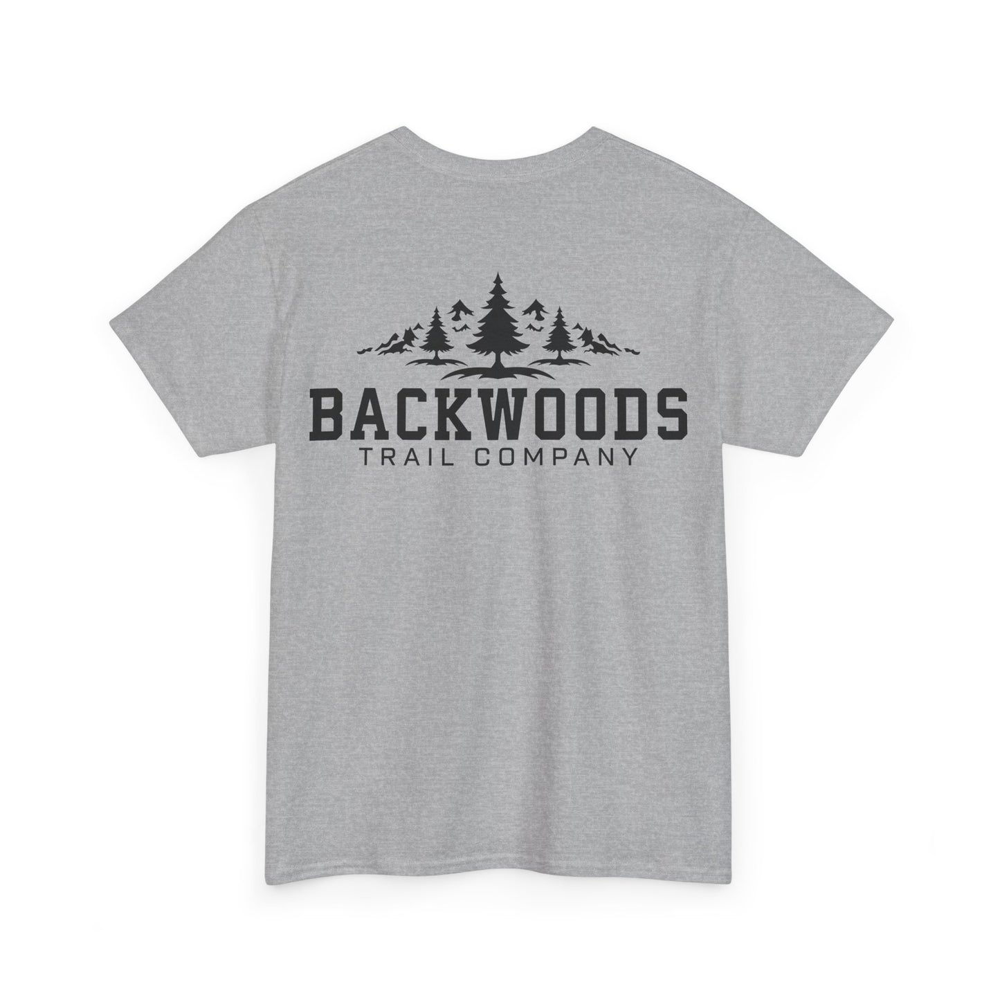 Backwoods Trail Company Heavy Cotton Tee (Black Logo)