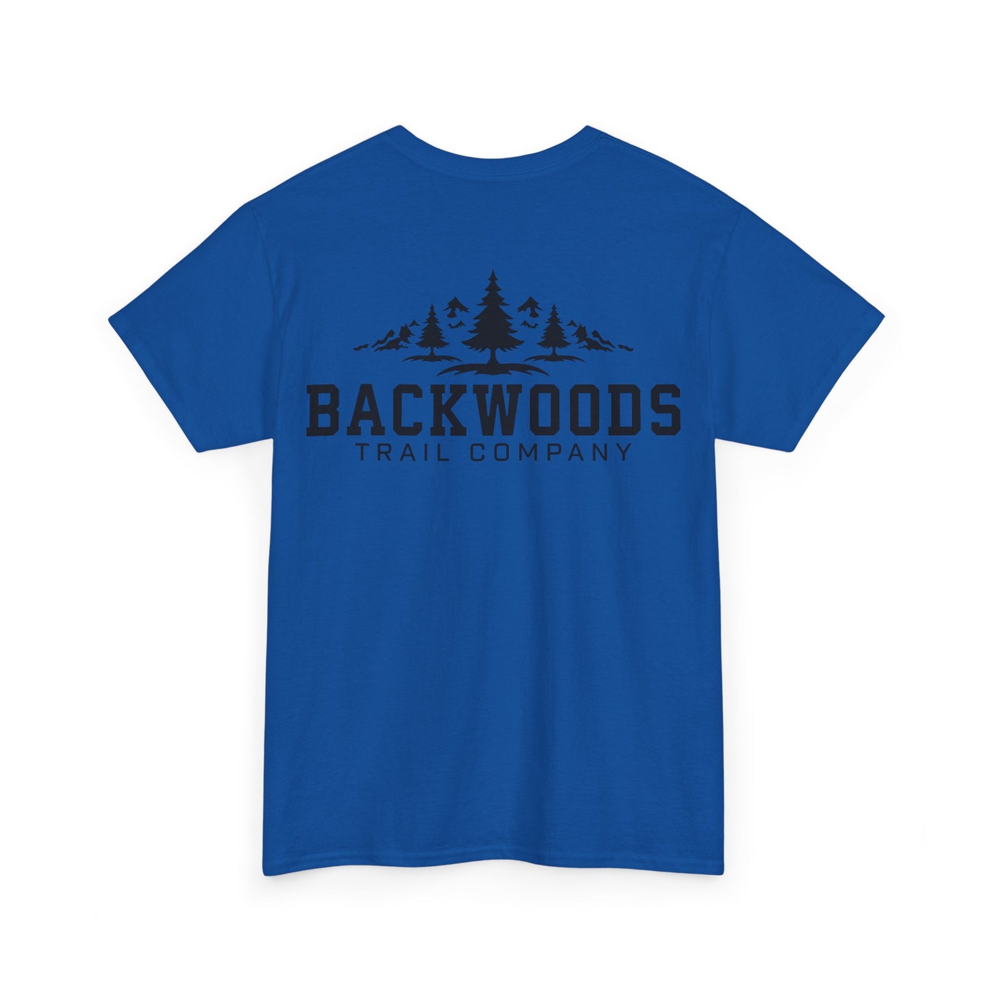 Backwoods Trail Company Heavy Cotton Tee (Black Logo)