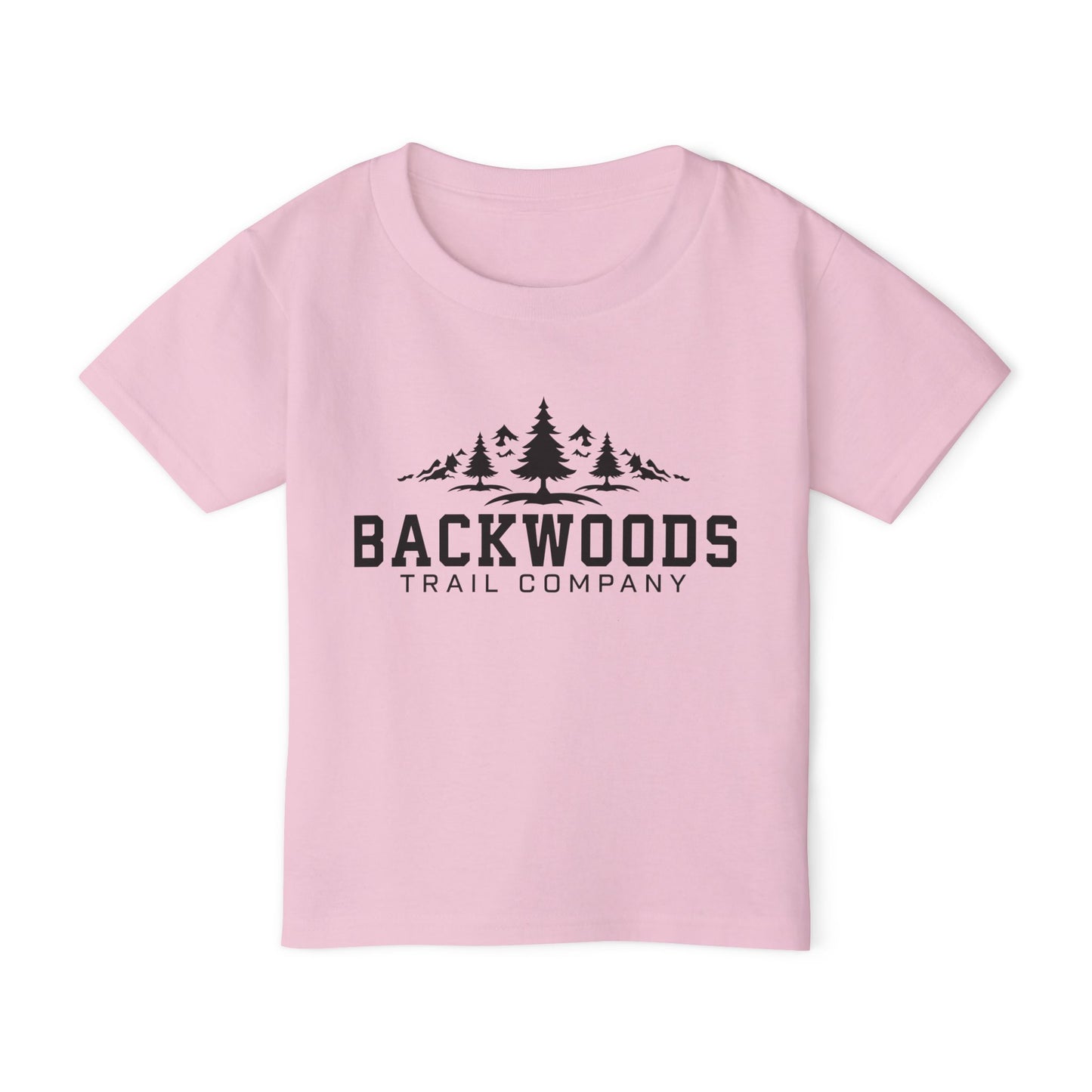 Backwoods Trail Company Heavy Cotton™ Toddler T-shirt (Black Logo)