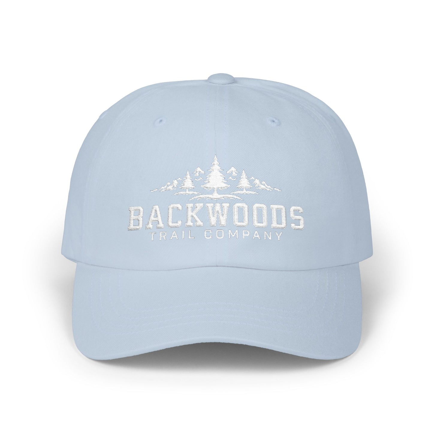 Backwoods Trail Company Classic Dad Cap (White Logo)